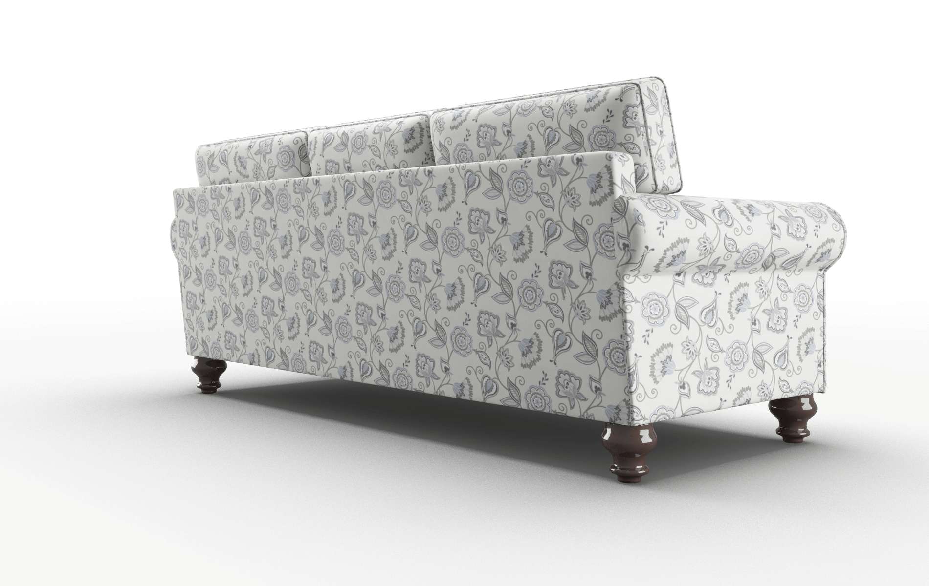 Farah Avignon Sky Sofa espresso legs 5