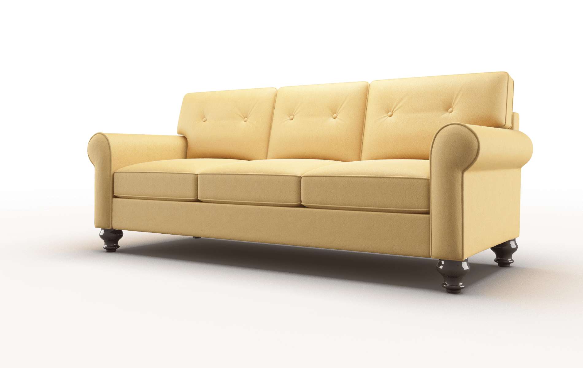 Farah Bella Amber Sofa espresso legs 4