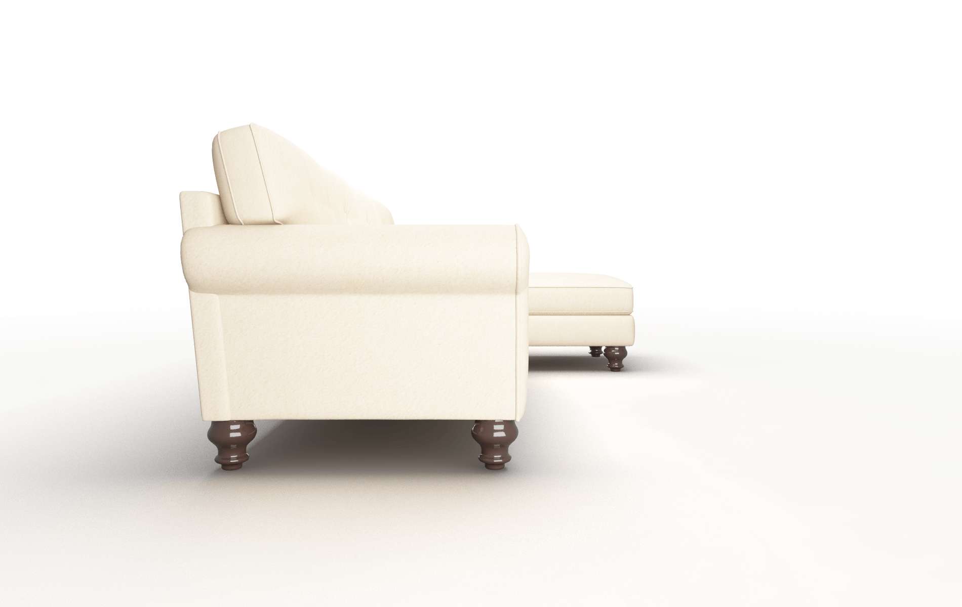 Farah Bella Buckwheat Panel espresso legs 3