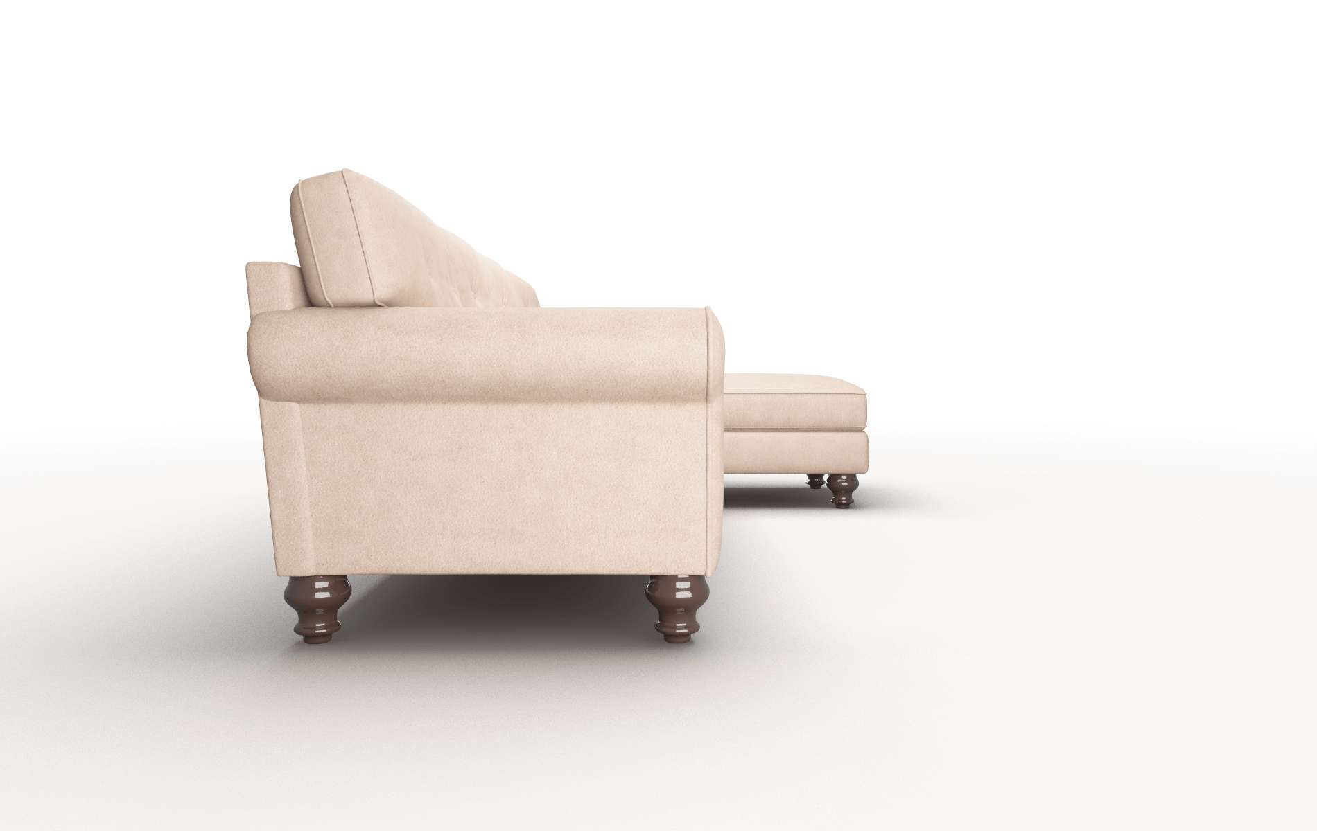 Farah Bella Cocoa Panel espresso legs 3