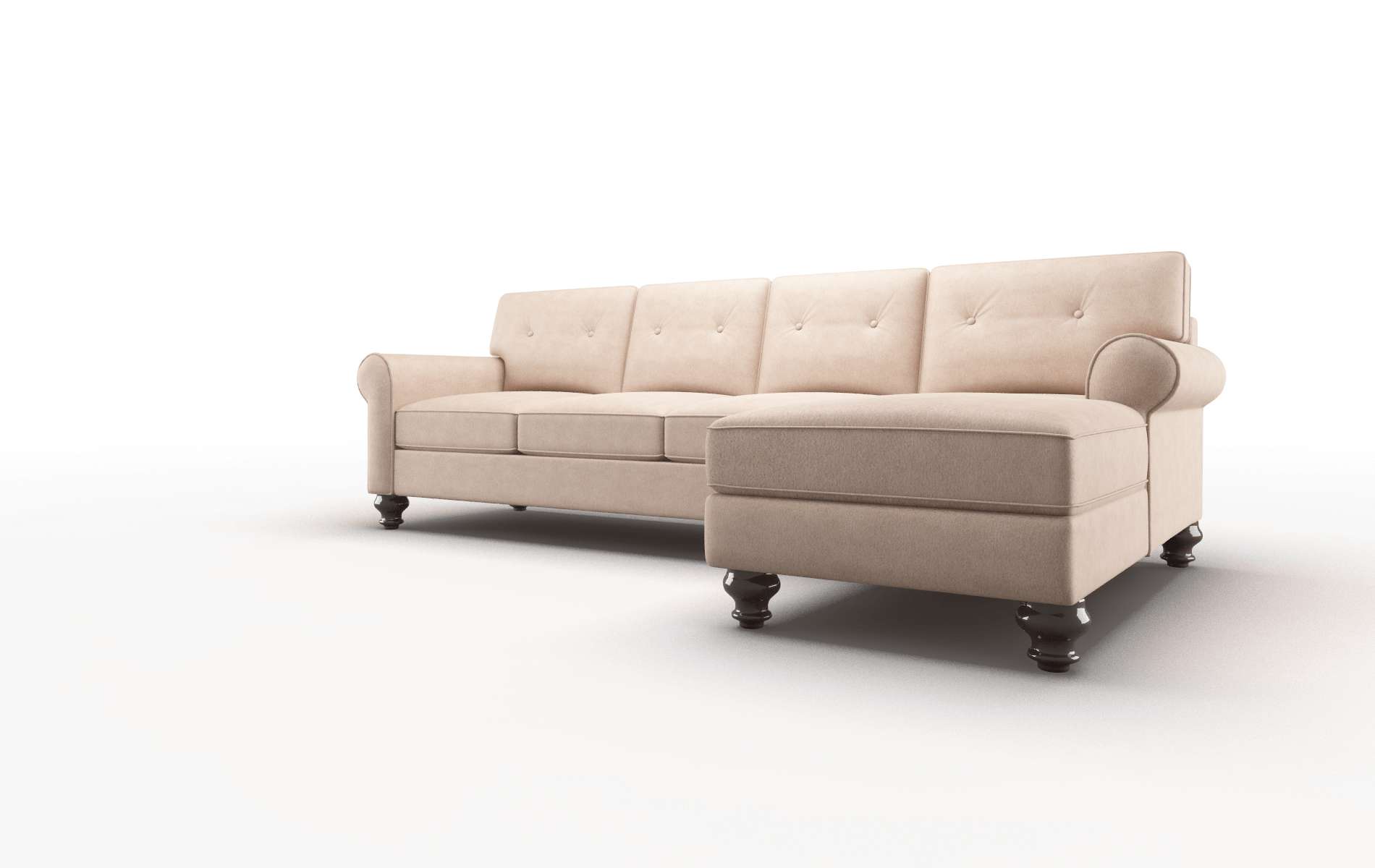Farah Bella Cocoa Panel espresso legs 4