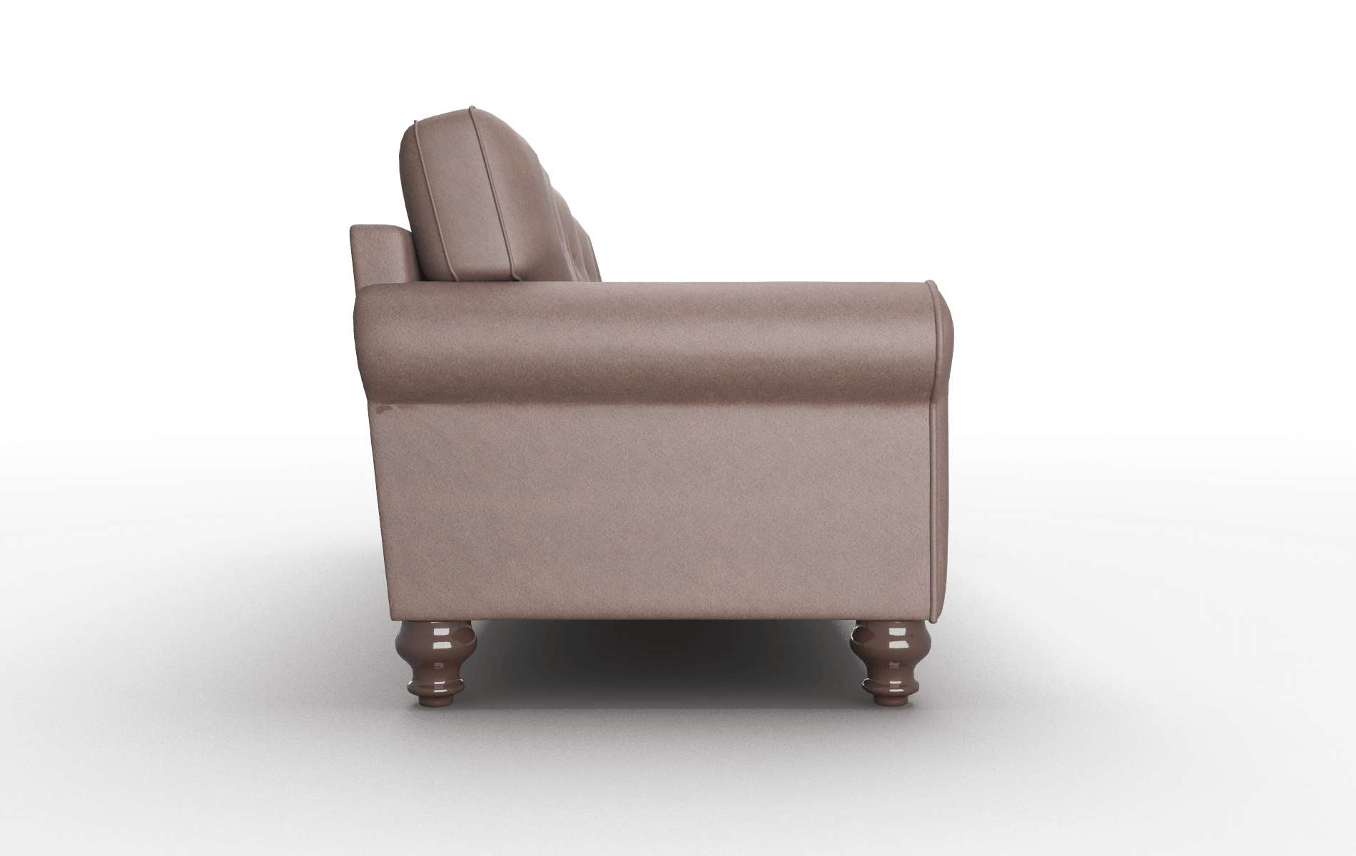 Farah Bella Espresso Sofa espresso legs 3