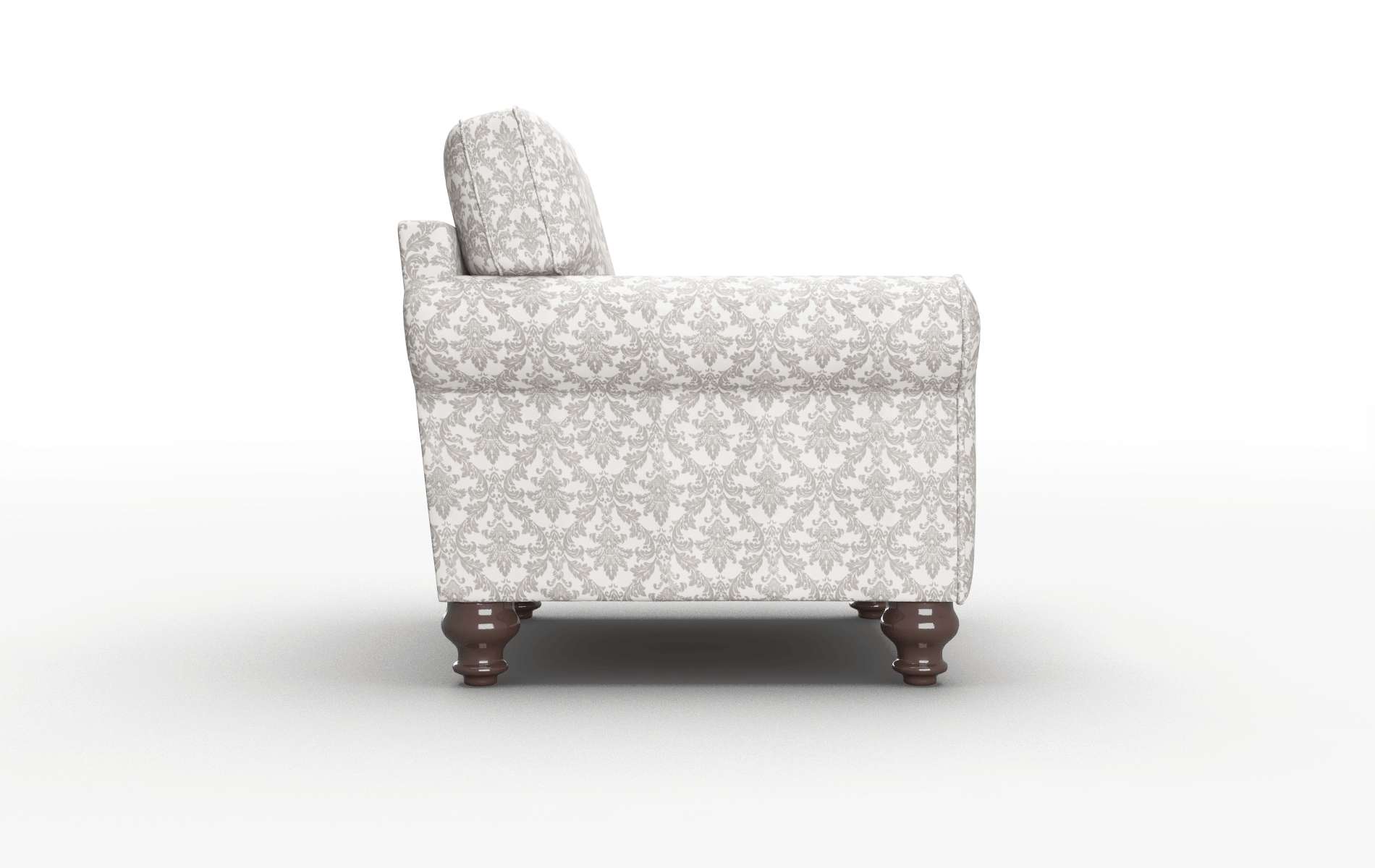 Farah Bergamo Dove Chair espresso legs 3