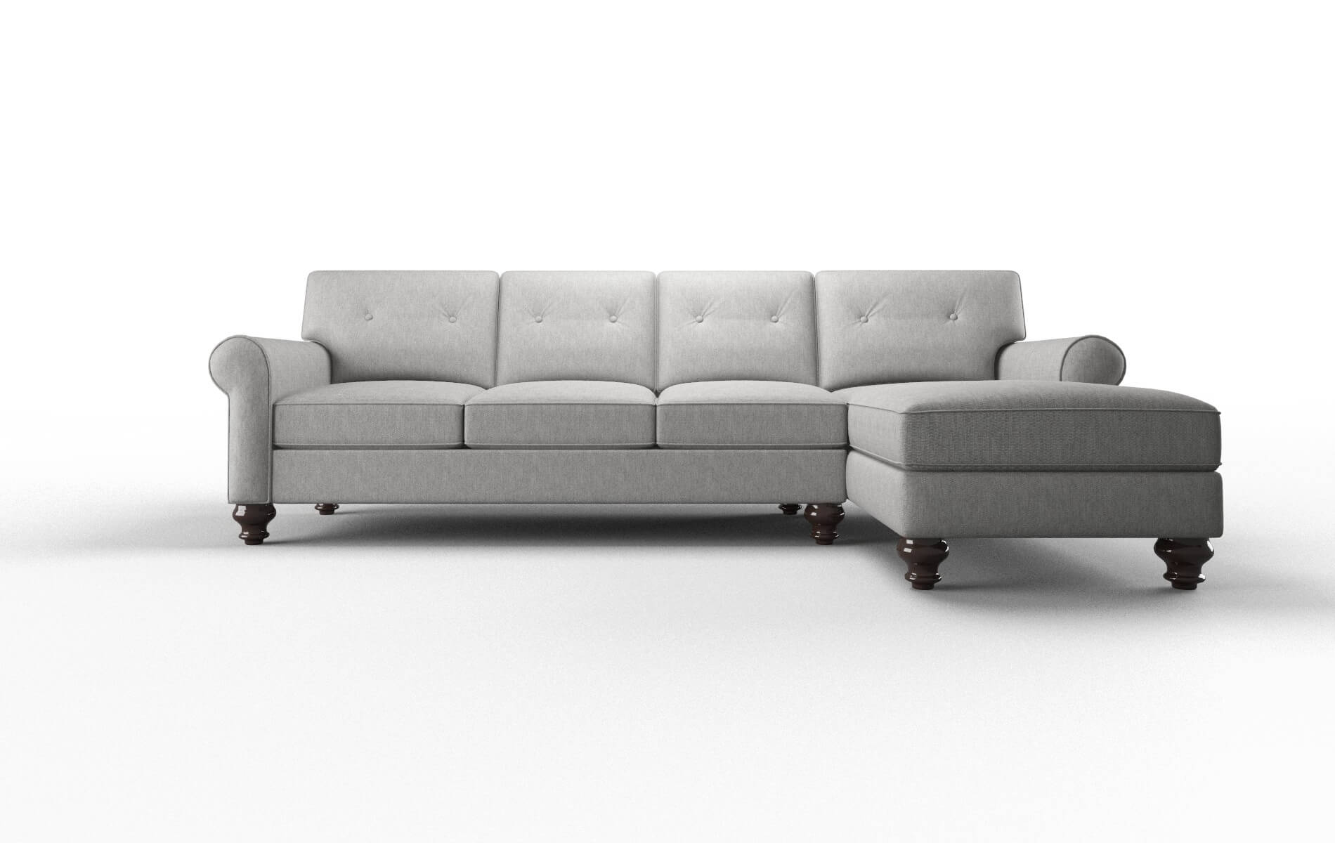 Farah Bungalow graphite Panel Espresso Legs  1