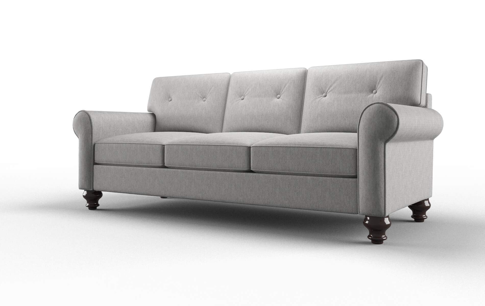 Farah Bungalow Graphite Sofa espresso legs 4