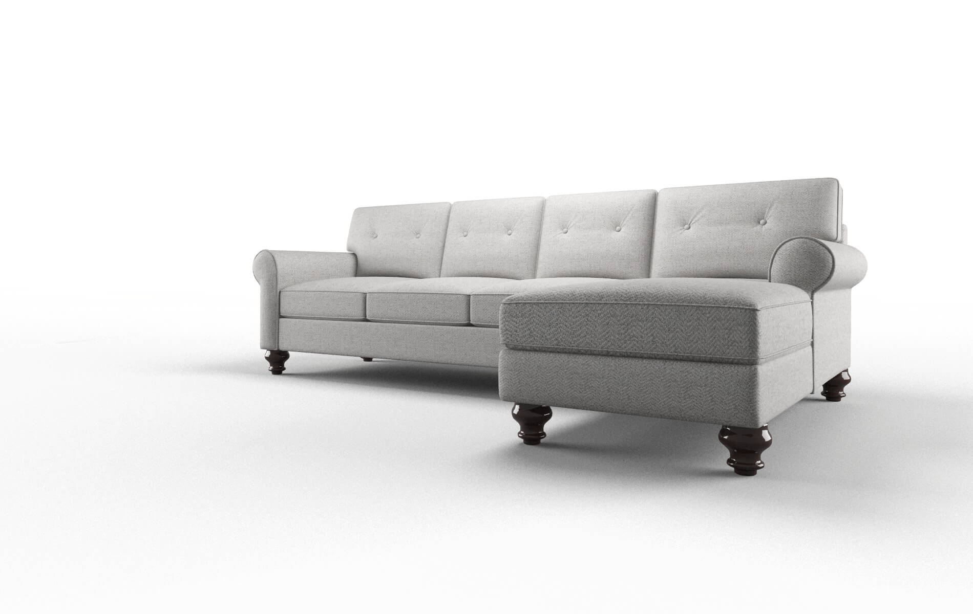 Farah Catalina Silver Panel espresso legs 4