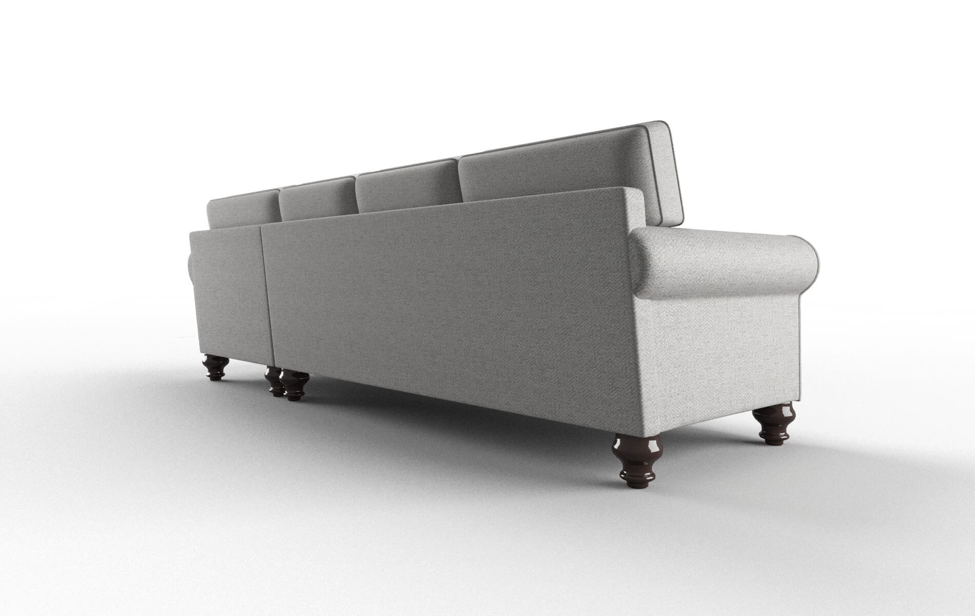 Farah Catalina Silver Panel espresso legs 5