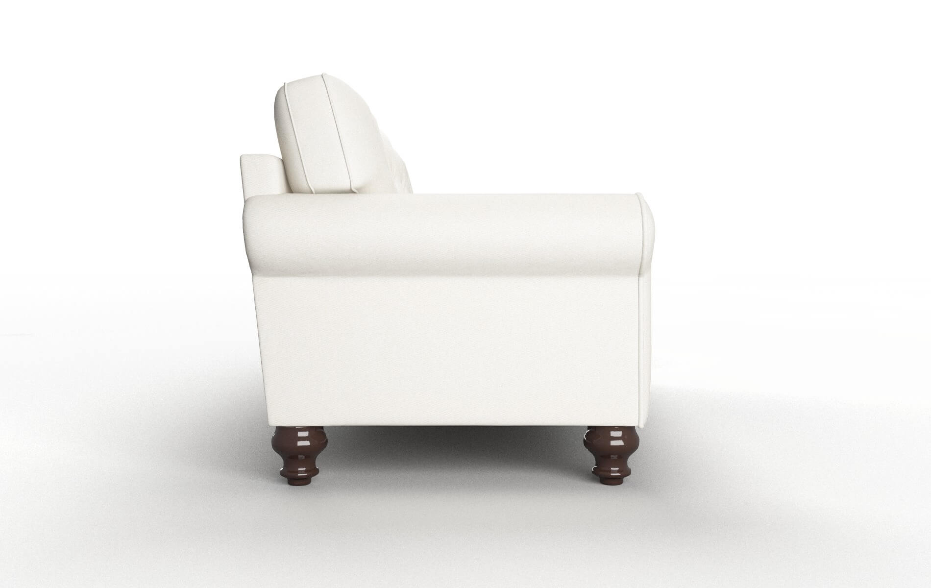 Farah Chance Bone Sofa espresso legs 3