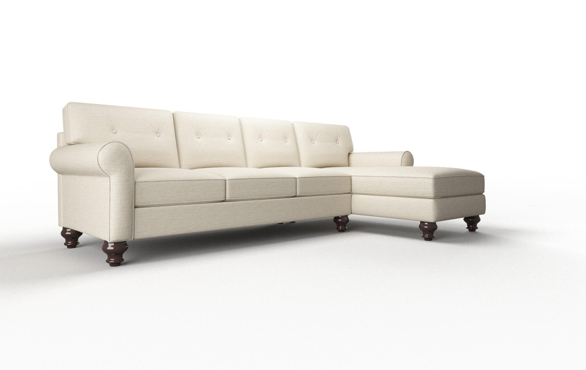 Farah Chance Sand Panel espresso legs 2