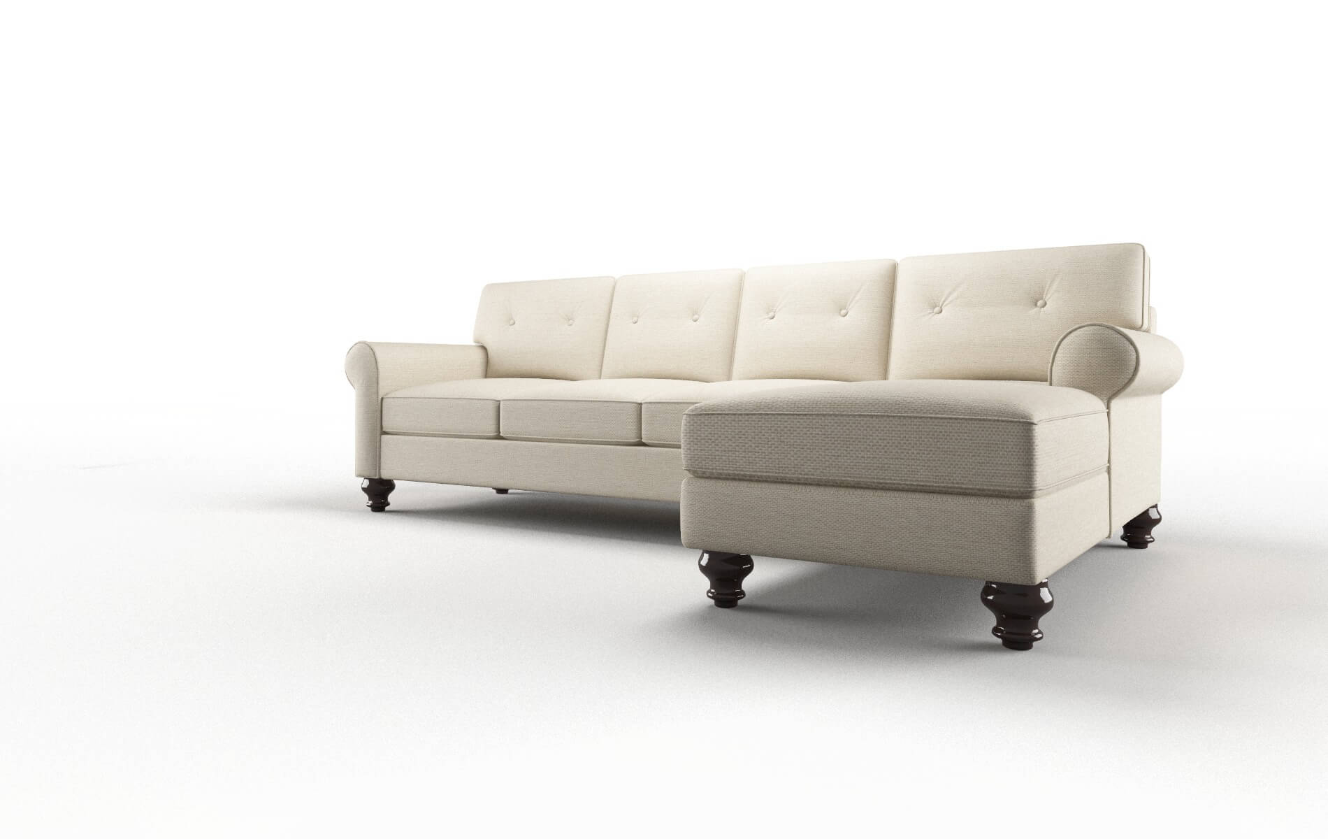 Farah Chance Sand Panel espresso legs 4