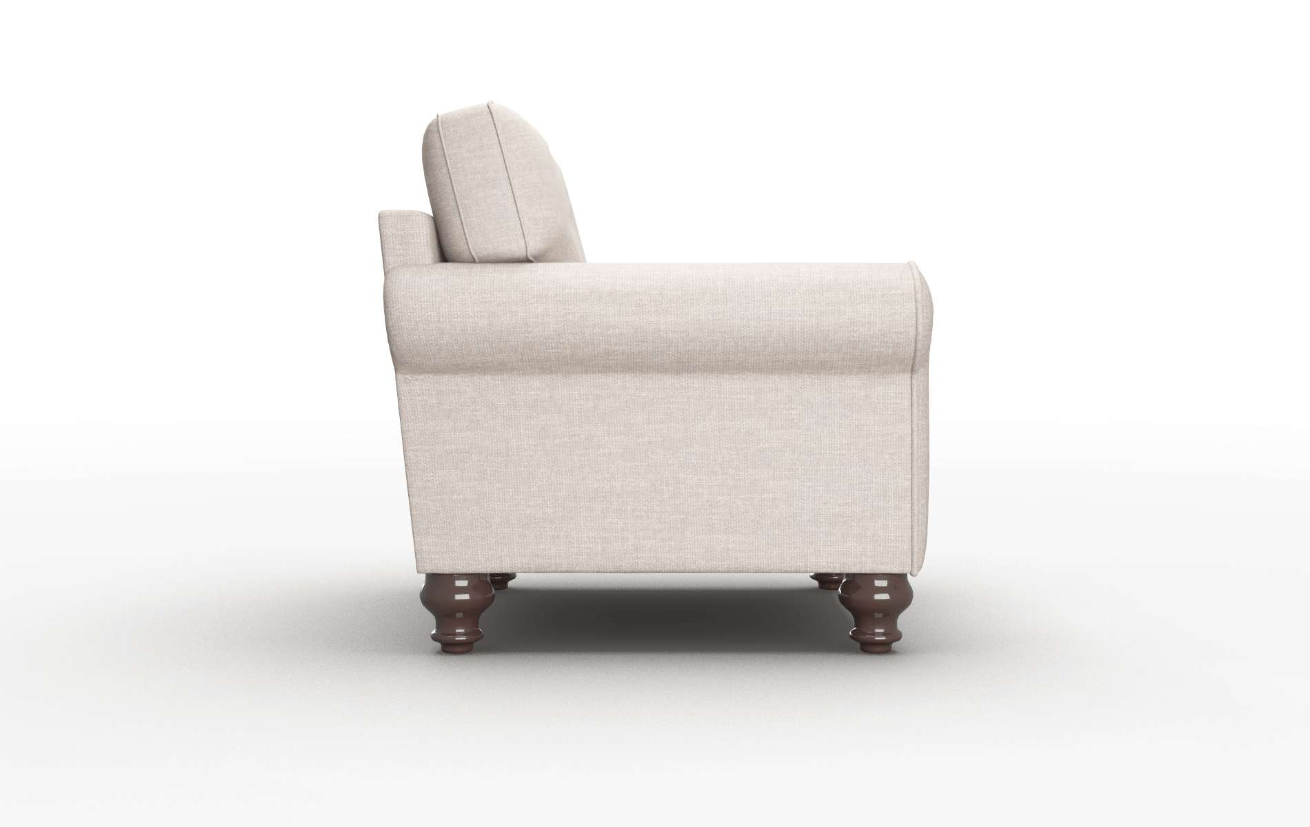 Farah Clyde Dolphin Chair espresso legs 3