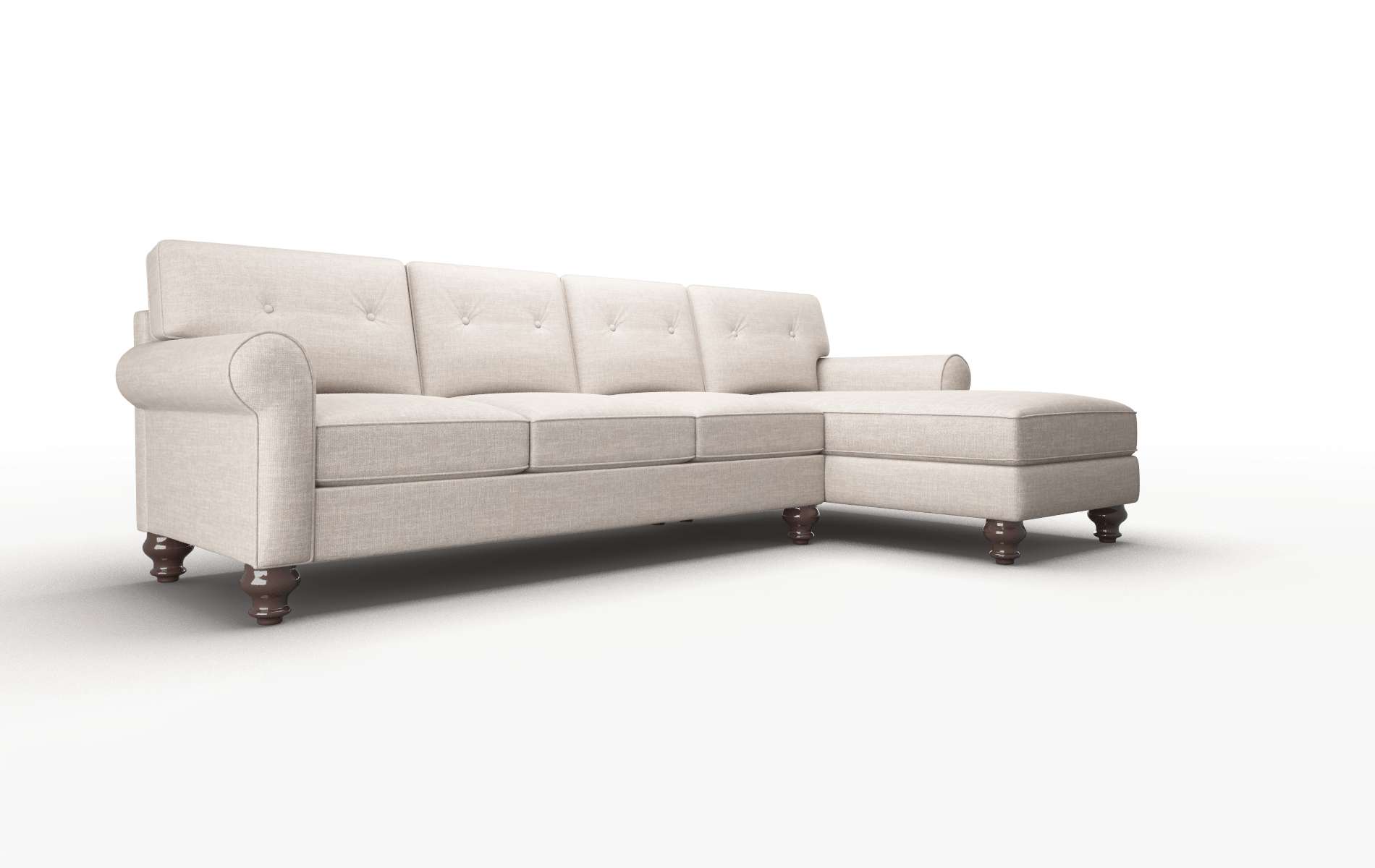 Farah Clyde Dolphin Panel espresso legs 2