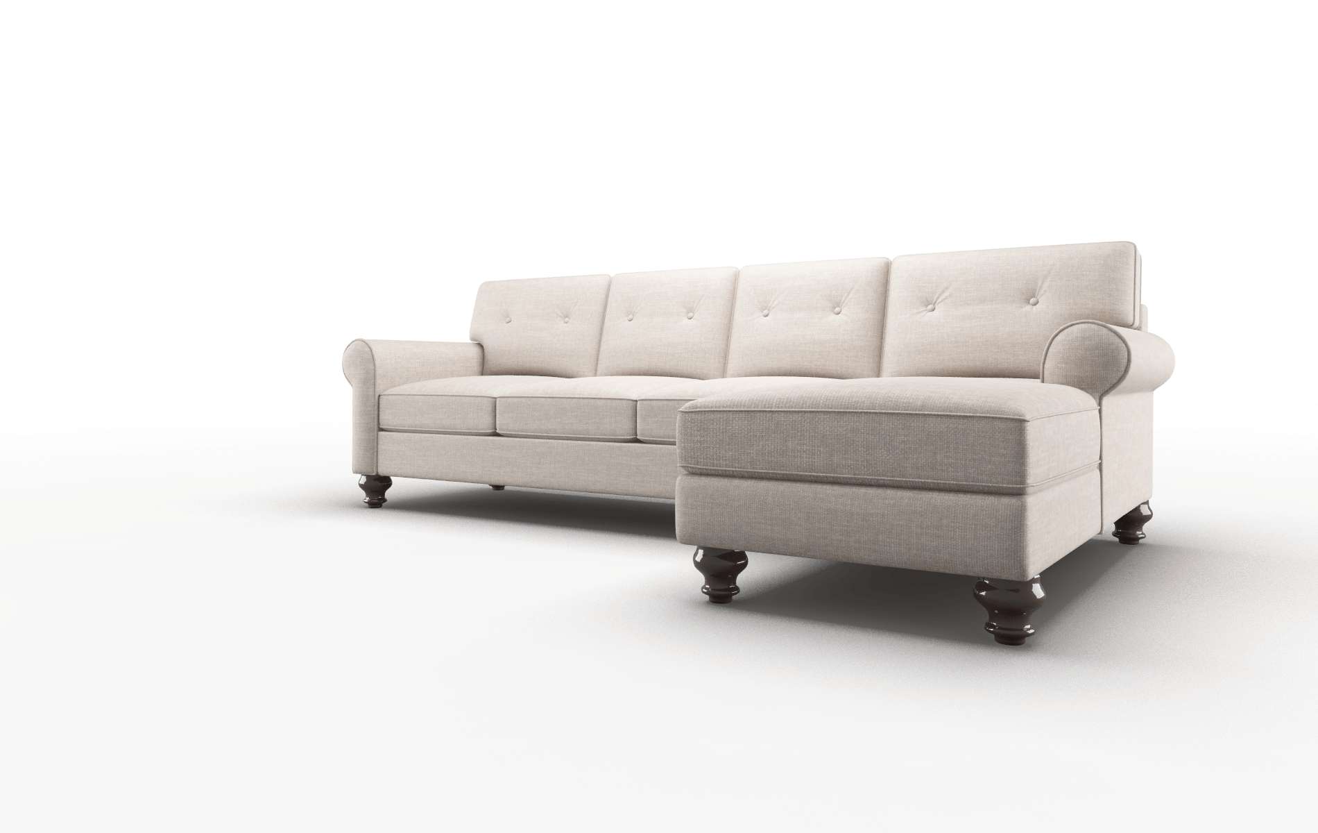 Farah Clyde Dolphin Panel espresso legs 4