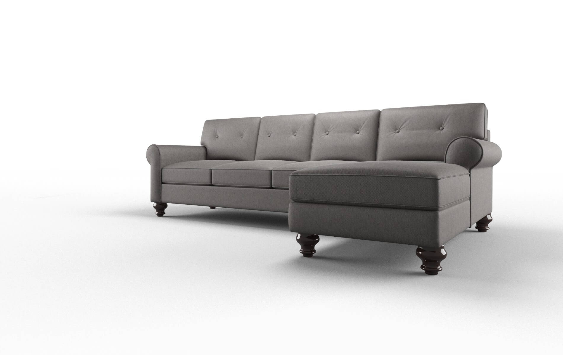 Farah Cosmo Charcoal Panel espresso legs 4