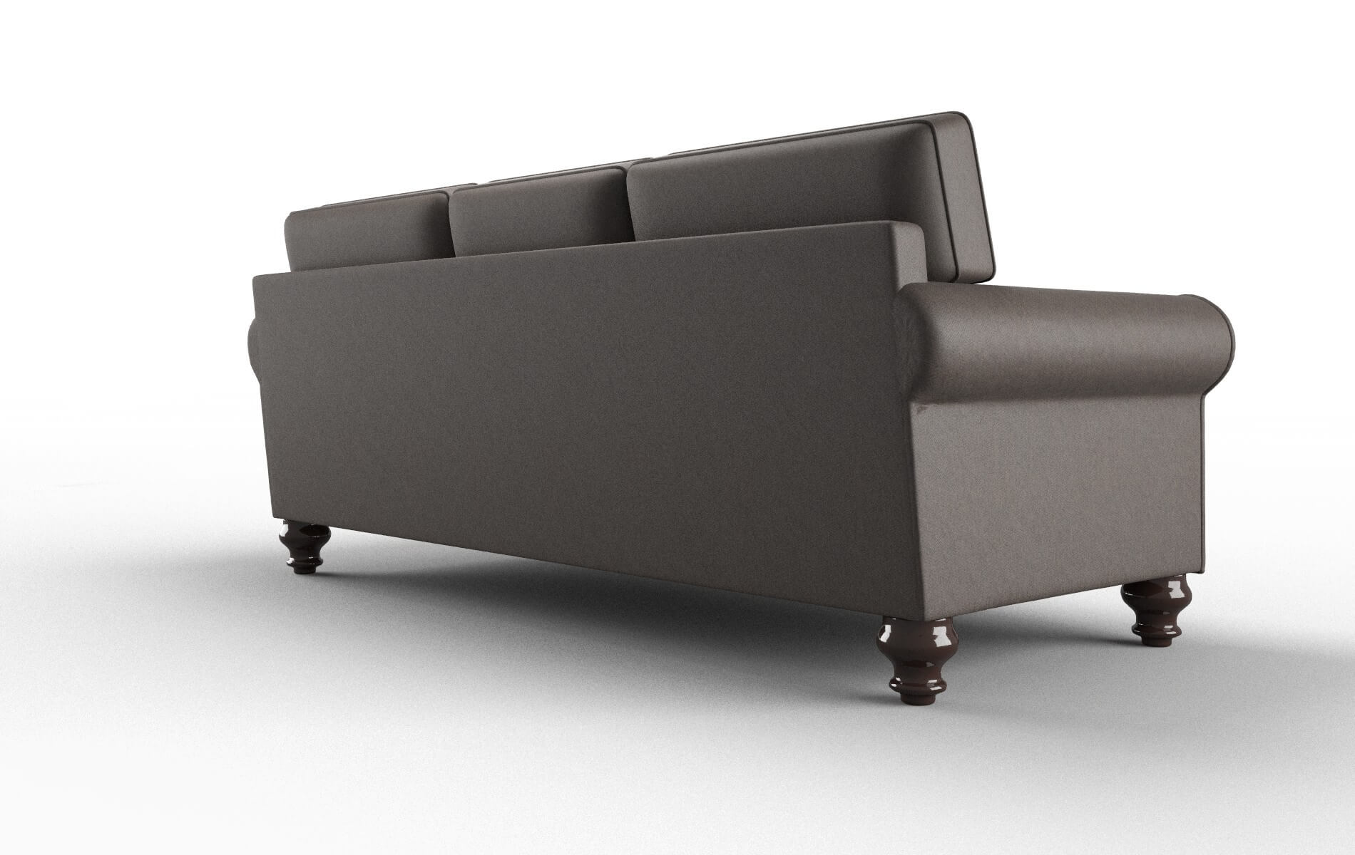 Farah Cosmo Chocolate Sofa espresso legs 5