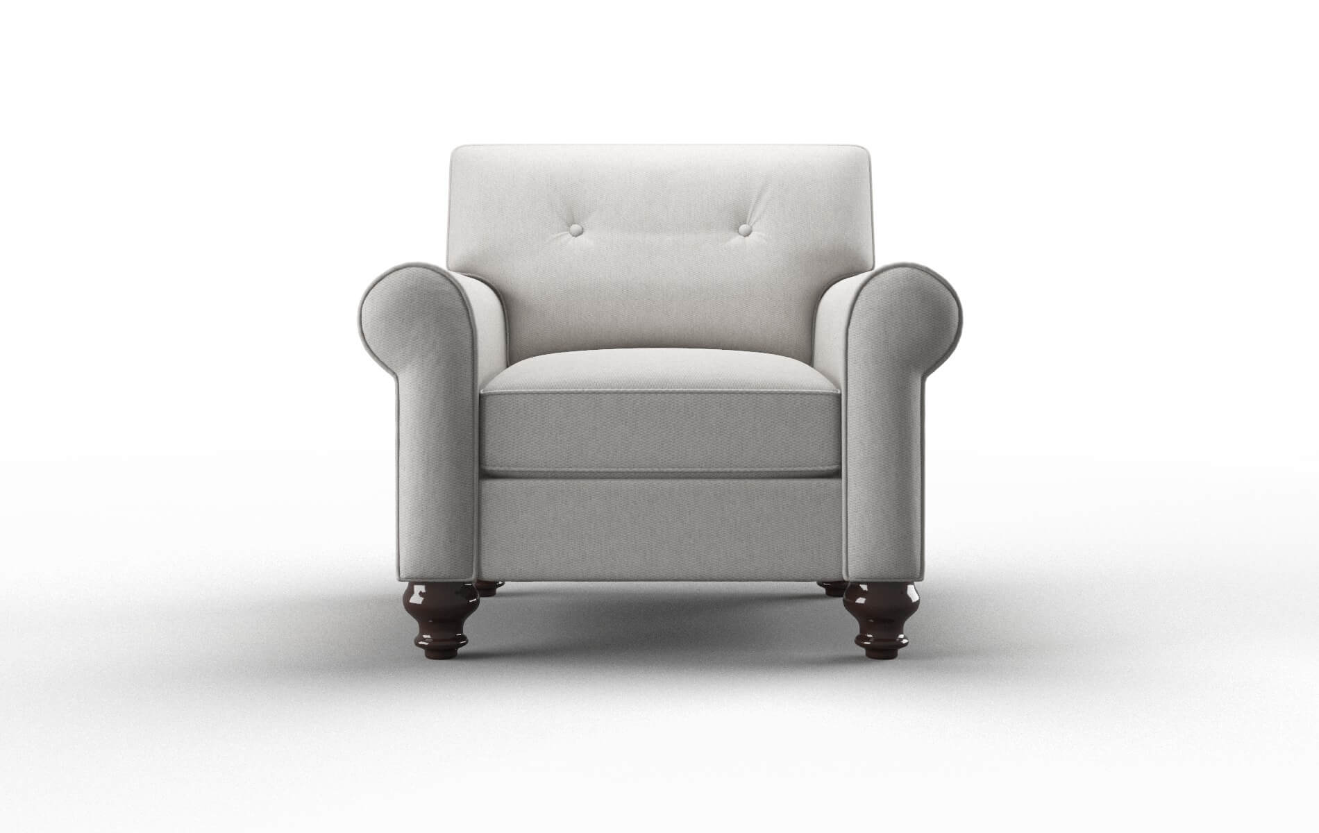 Farah Cosmo Silver Chair espresso legs 1