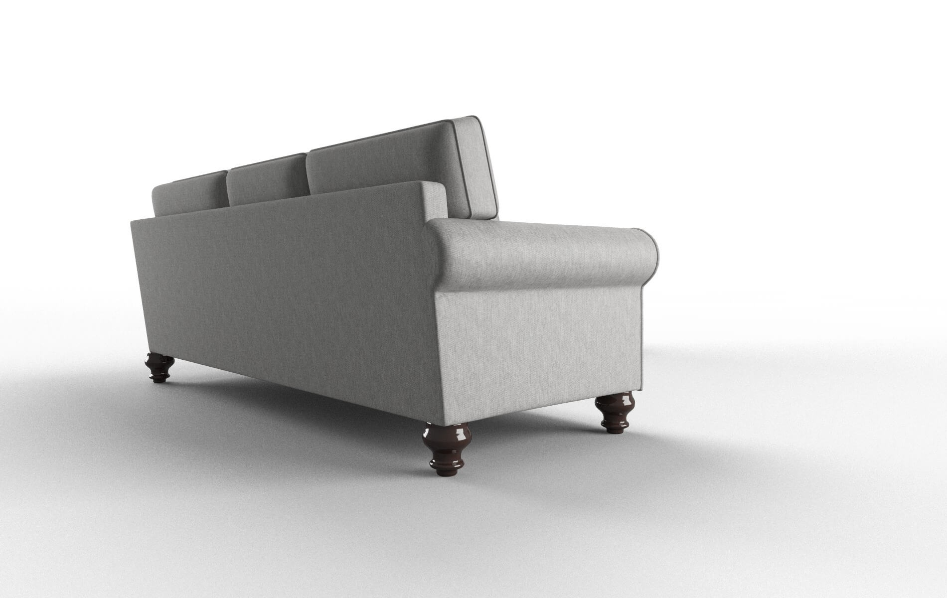 Farah Cosmo Steel Sectional espresso legs 3