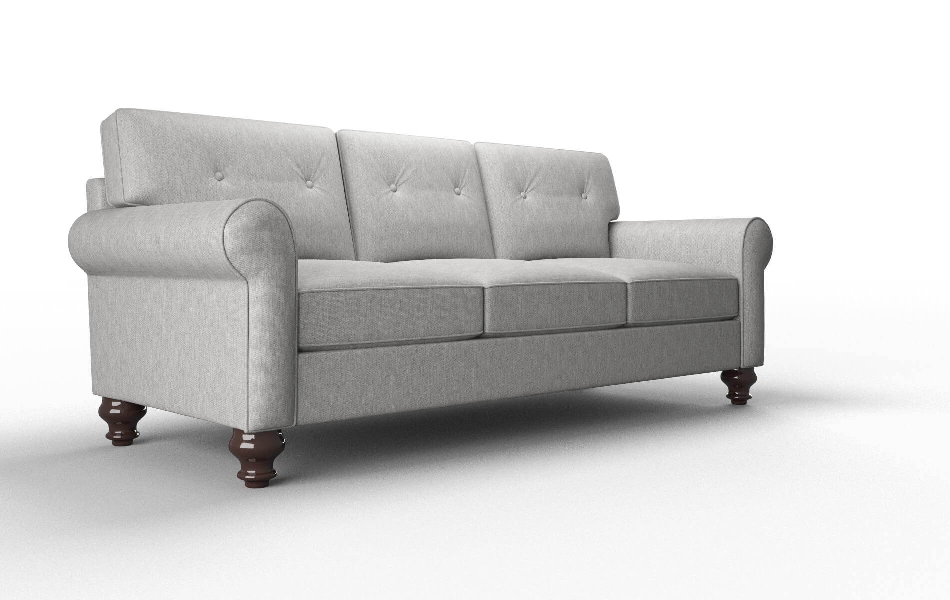 Farah Cosmo Steel Sofa espresso legs 2