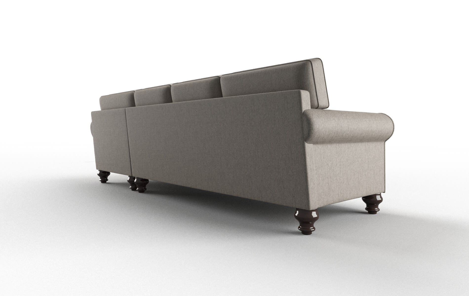 Farah Cosmo Taupe Panel espresso legs 5