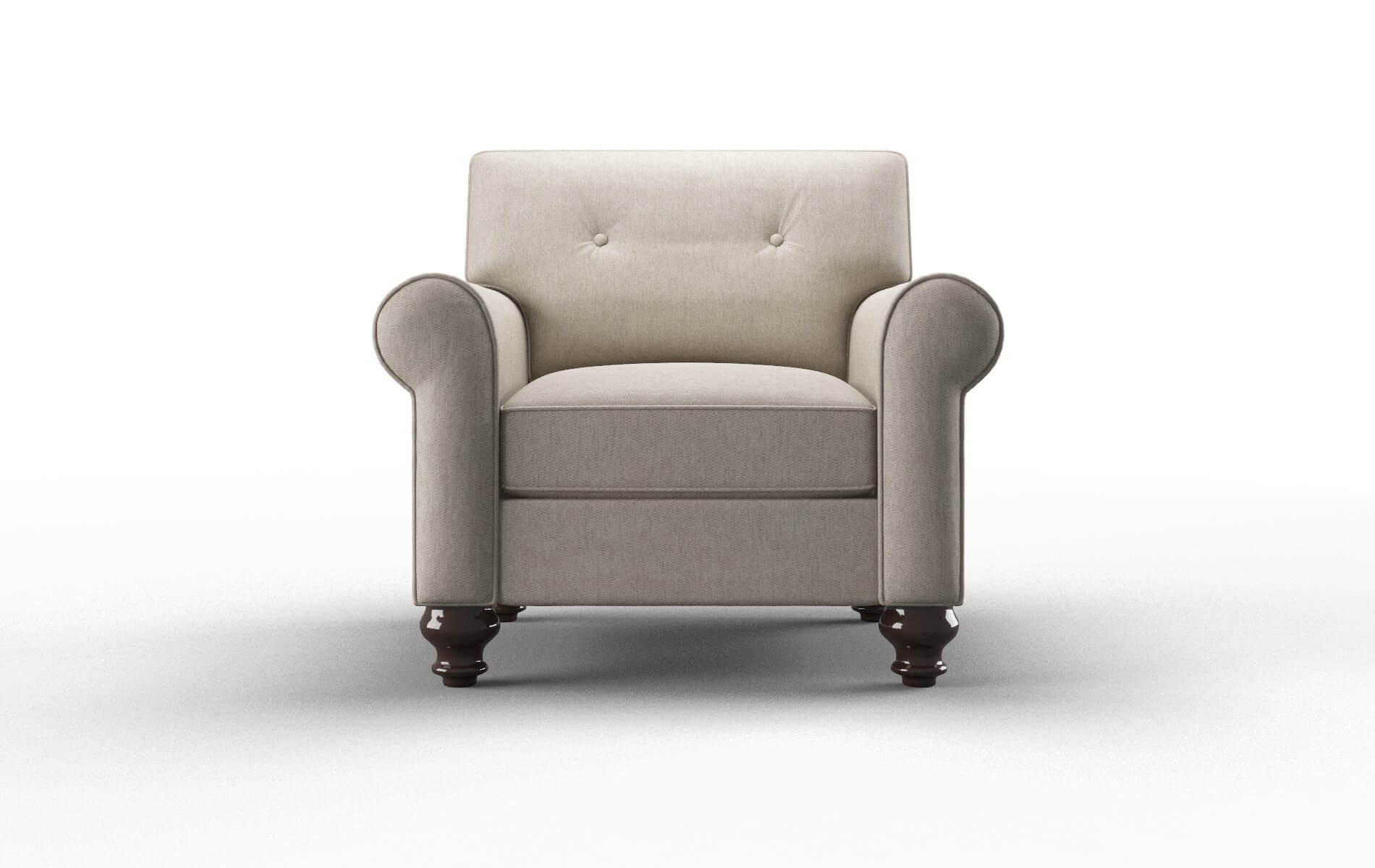 Farah Cosmo vintage Chair Espresso Legs  1