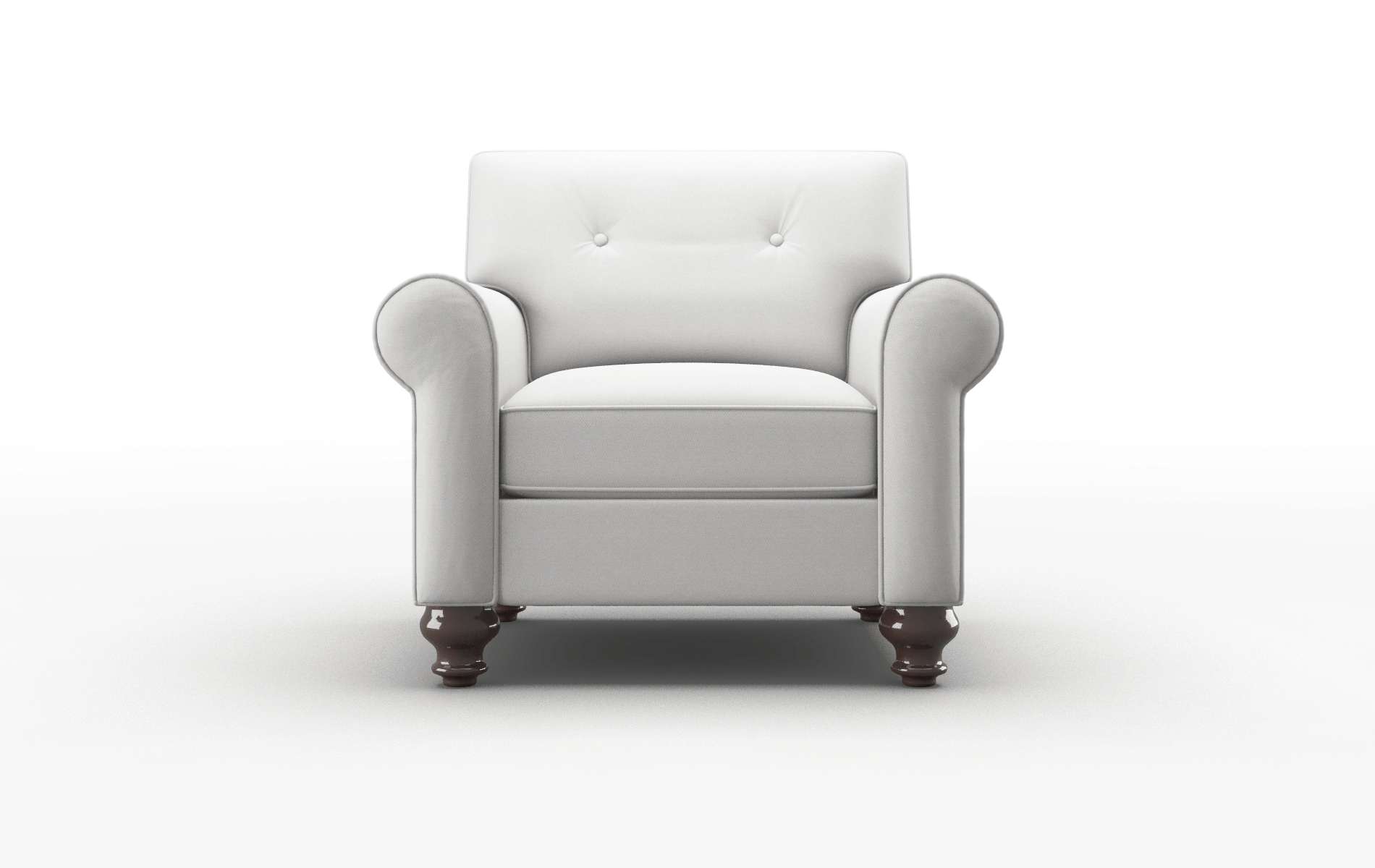 Farah Dawson Platinum Chair espresso legs 1