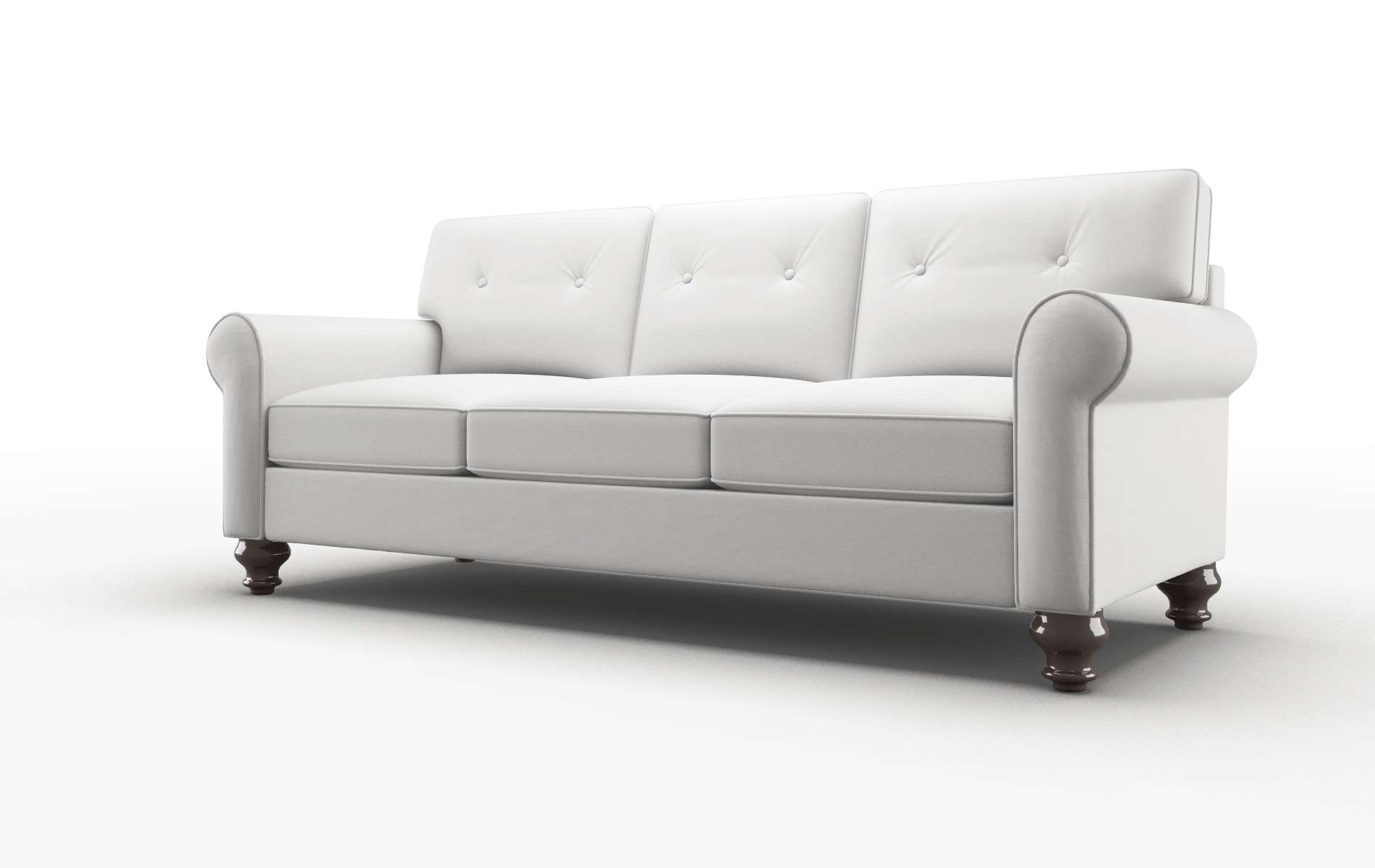 Farah Dawson Platinum Sofa espresso legs 4