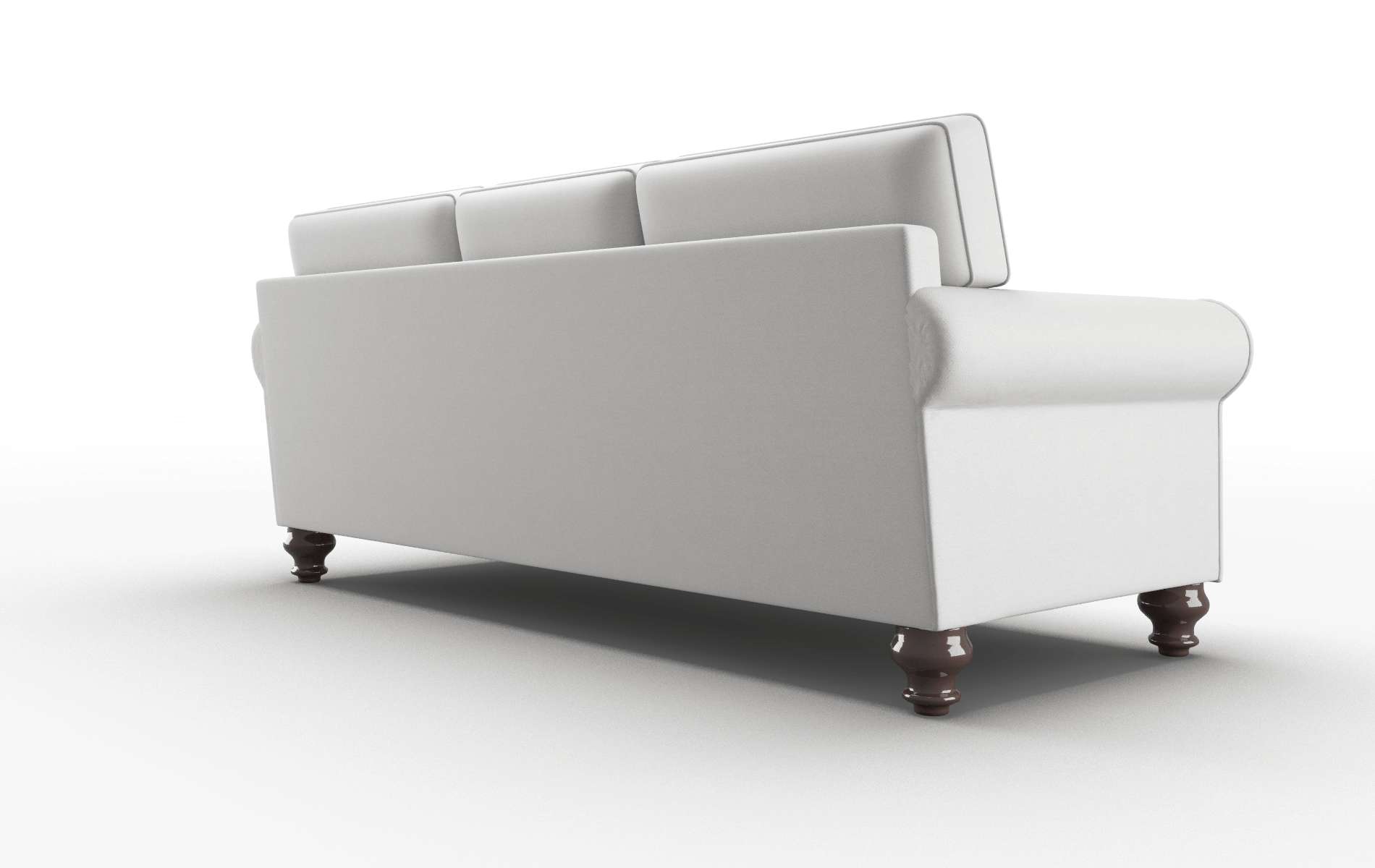 Farah Dawson Platinum Sofa espresso legs 5