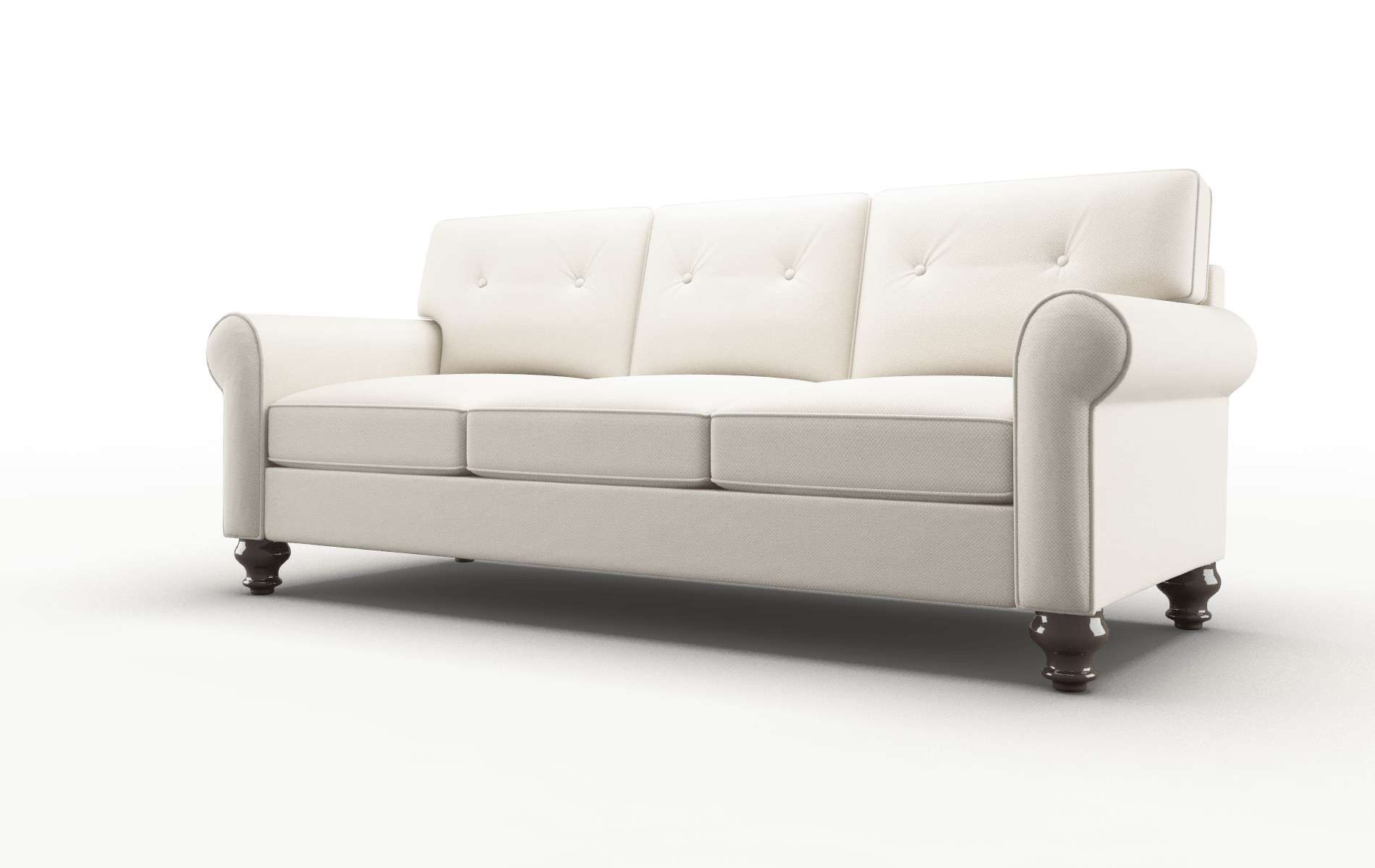 Farah Dawson Sand Sofa espresso legs 4
