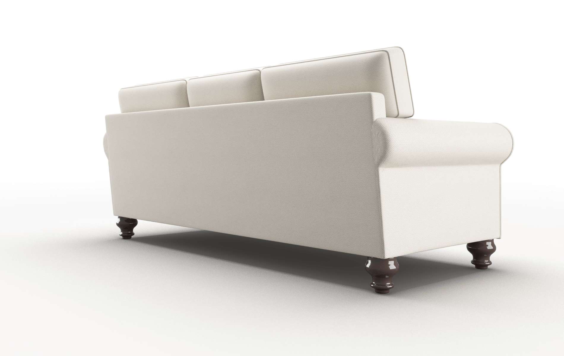 Farah Dawson Sand Sofa espresso legs 5