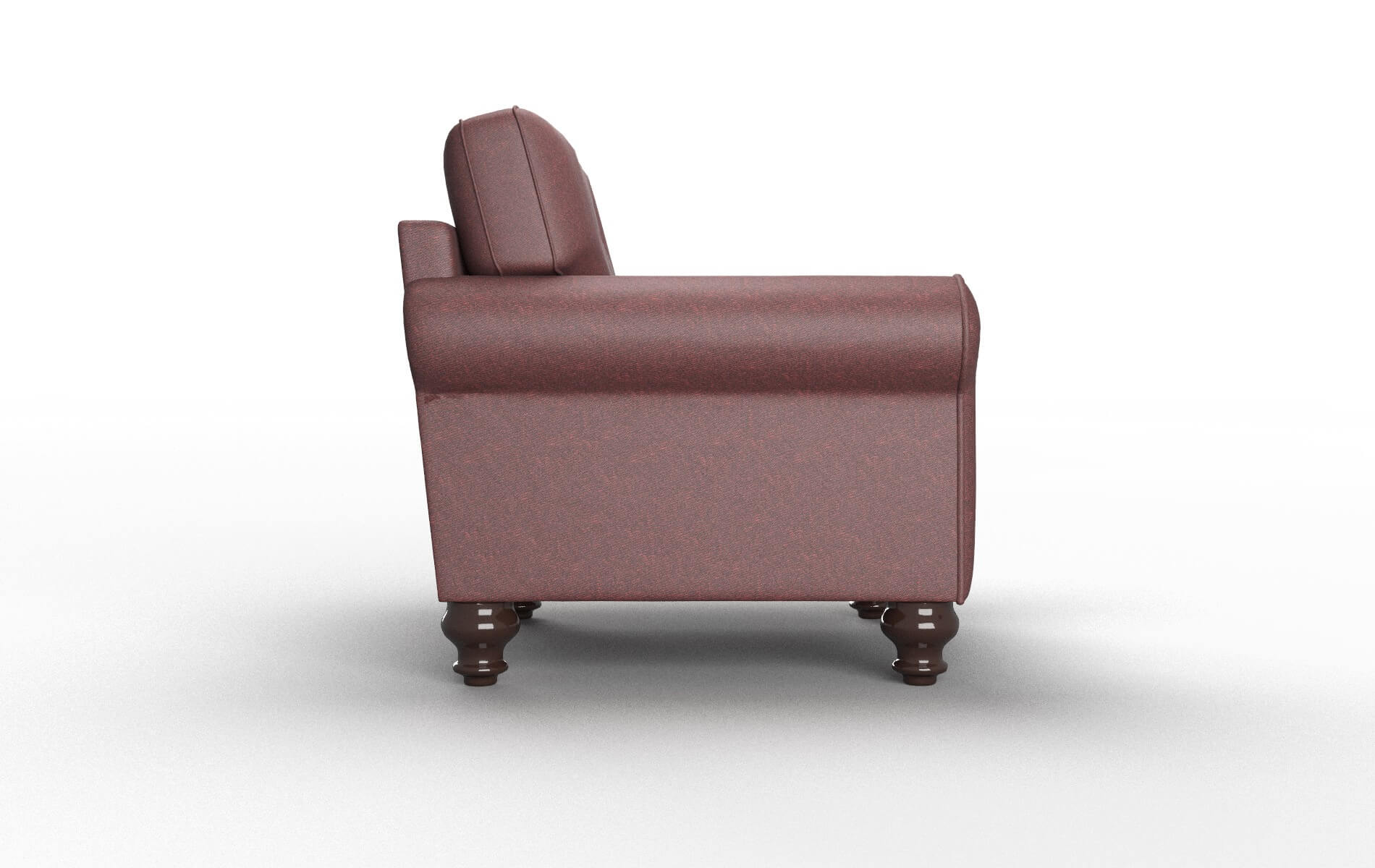 Farah Derby Berry Chair espresso legs 3