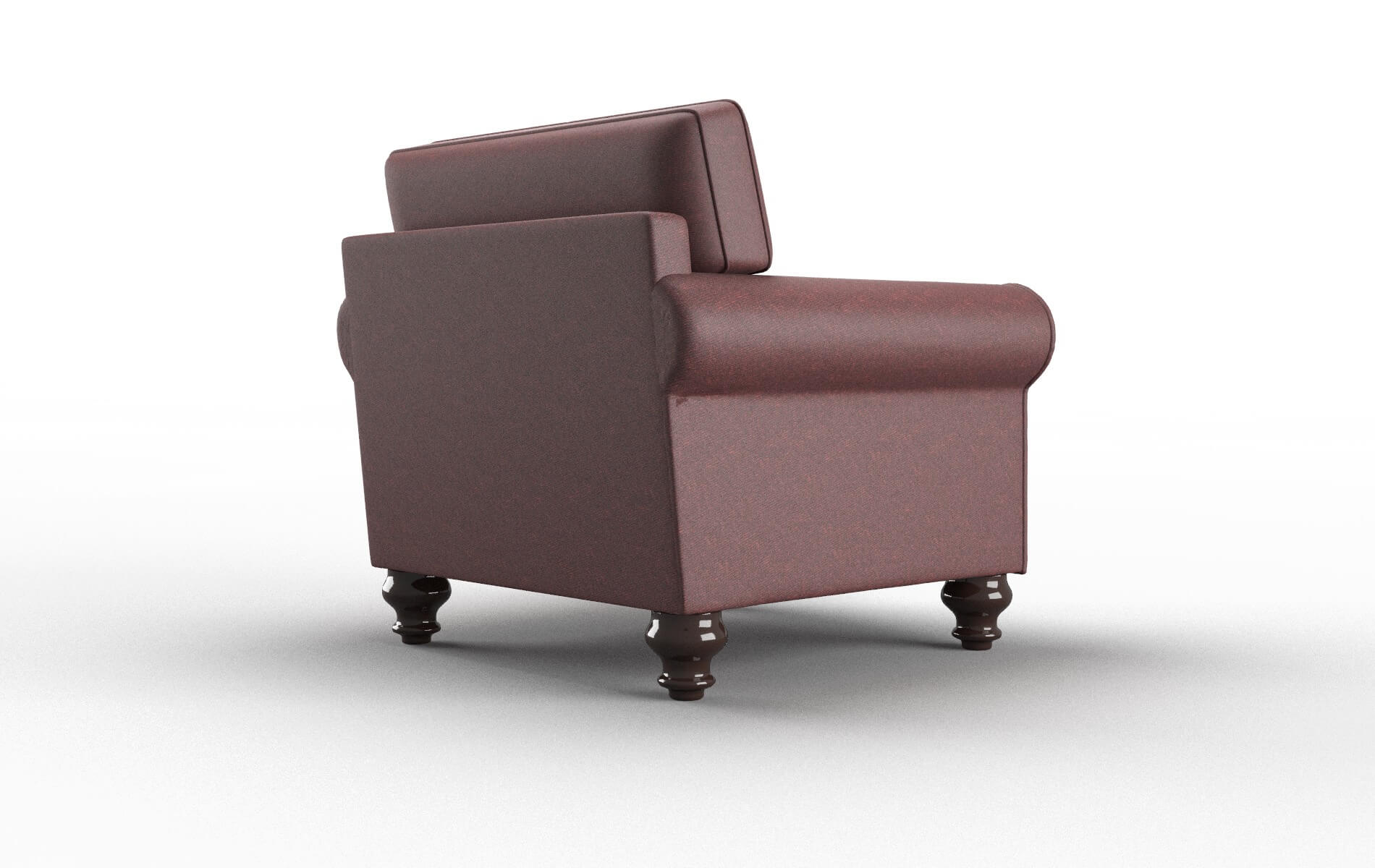 Farah Derby Berry Chair espresso legs 5