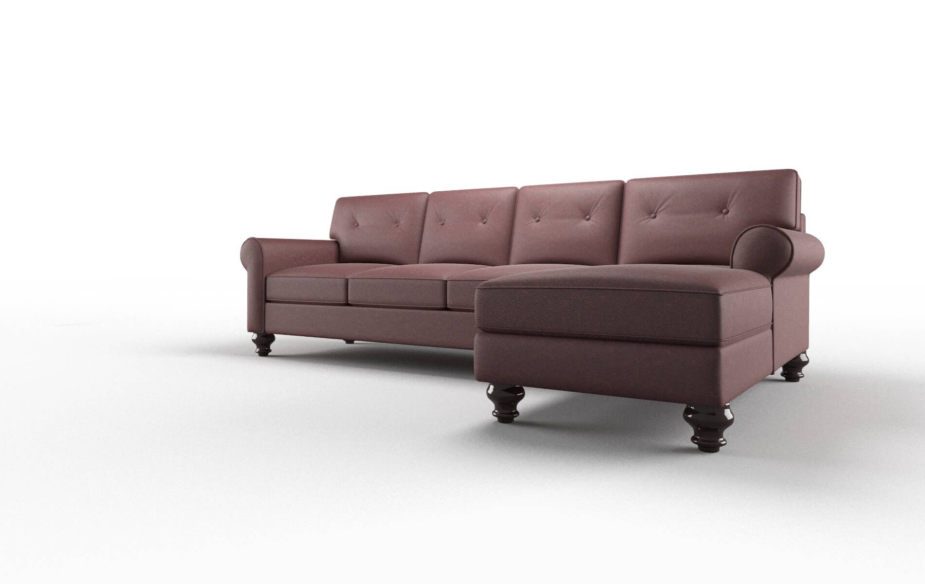 Farah Derby Berry Panel espresso legs 4