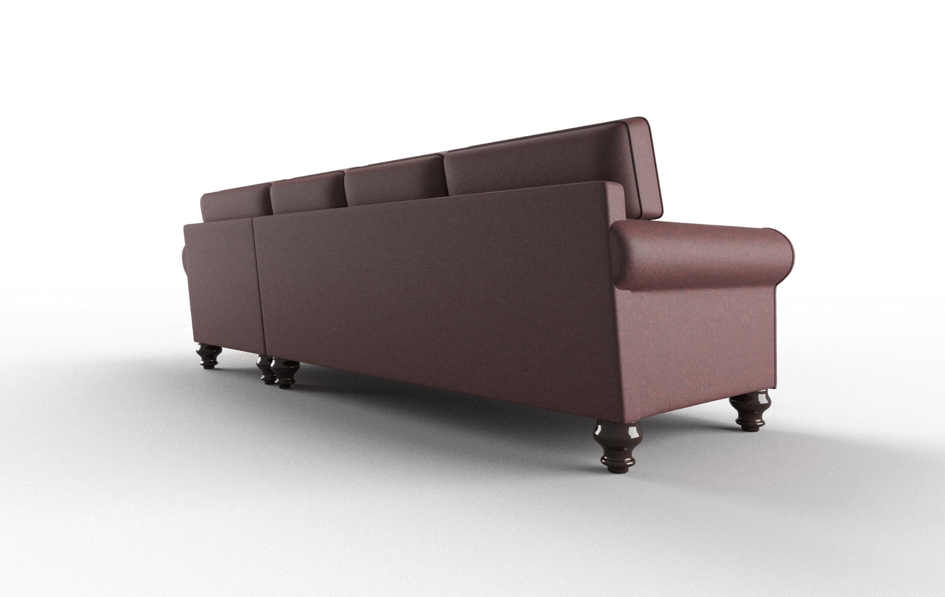 Farah Derby Berry Panel espresso legs 5