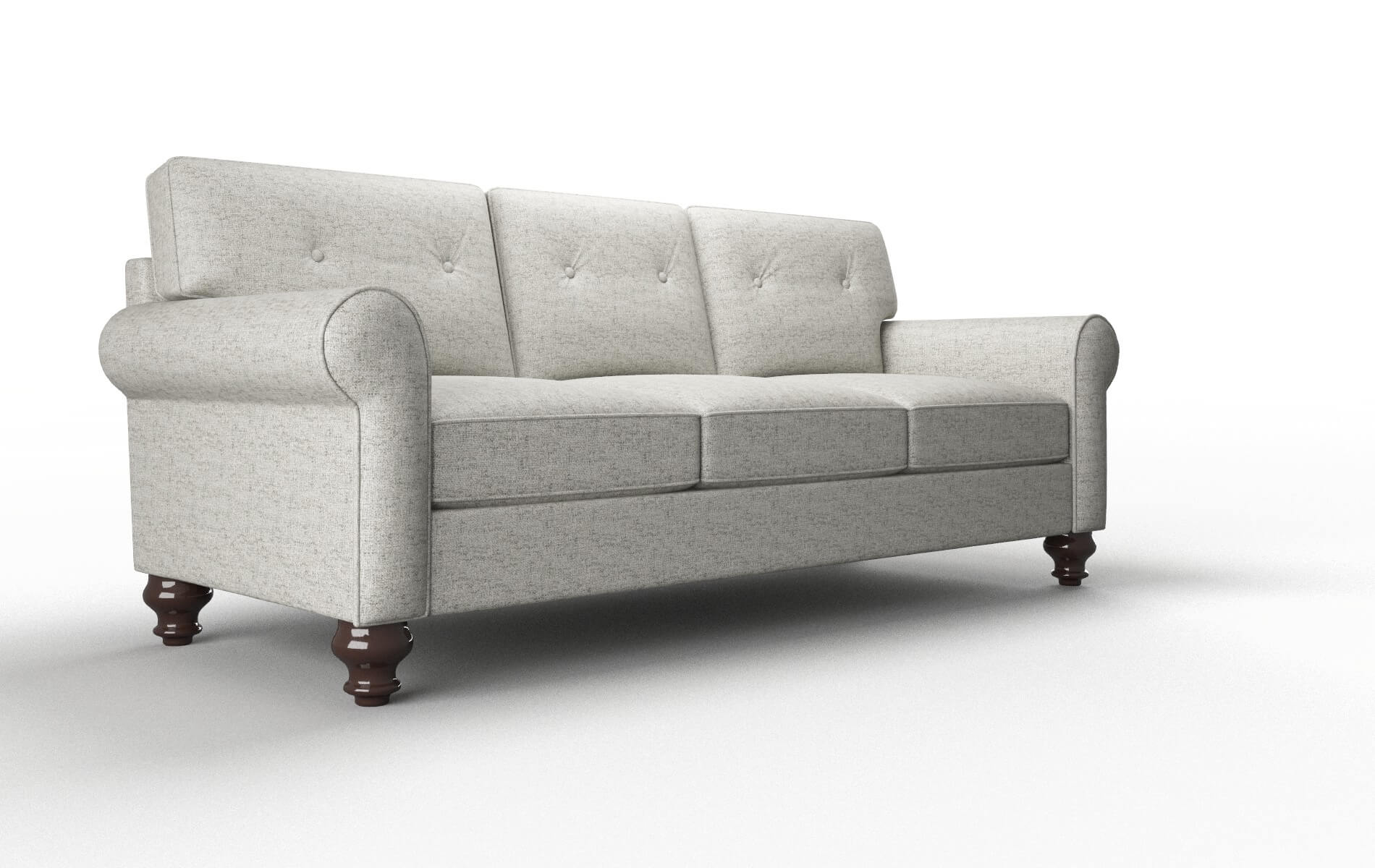Farah Derby Silver Sofa espresso legs 2