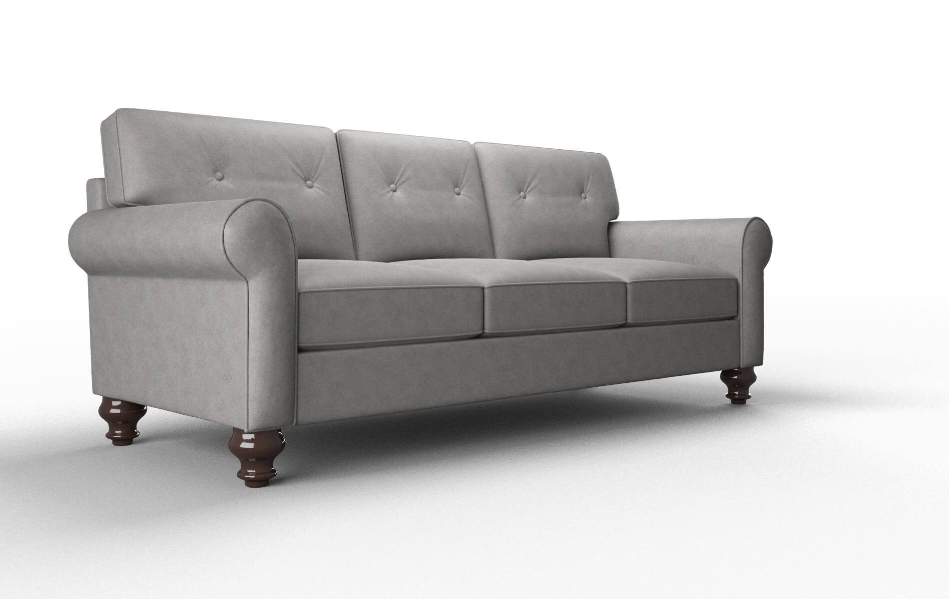 Farah Dream_d Charcoal Sofa espresso legs 2