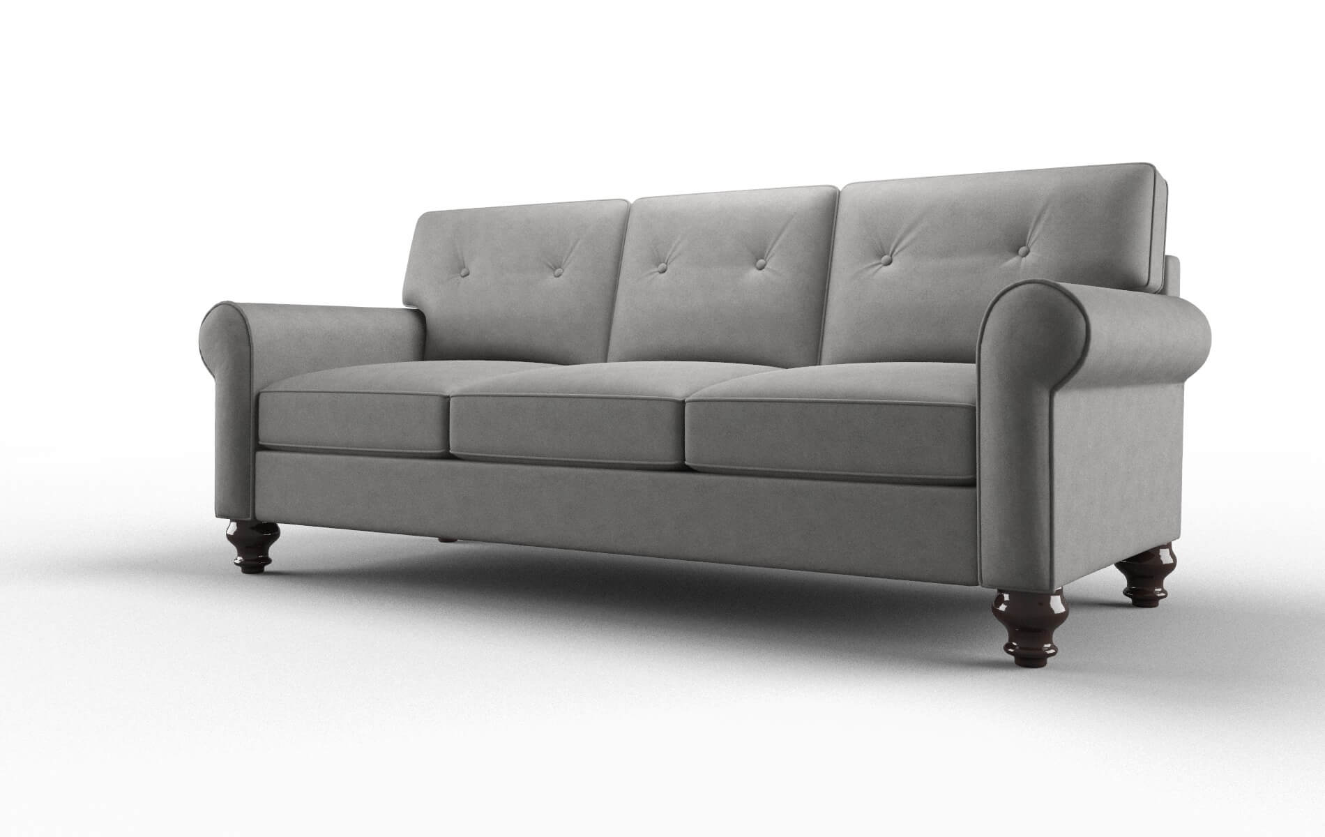 Farah Dream_d Charcoal Sofa espresso legs 4