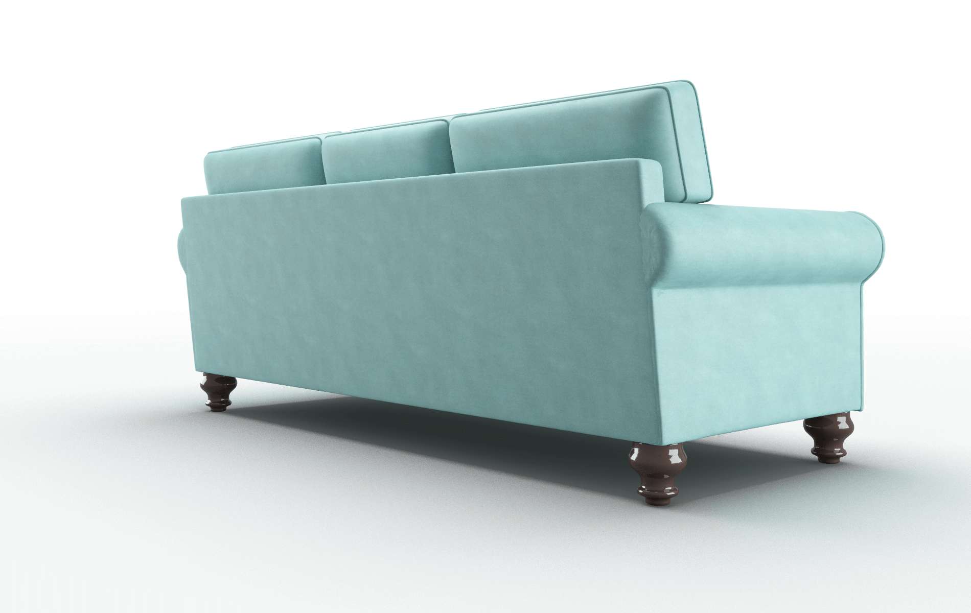 Farah Dream_d French_blue Sofa espresso legs 5