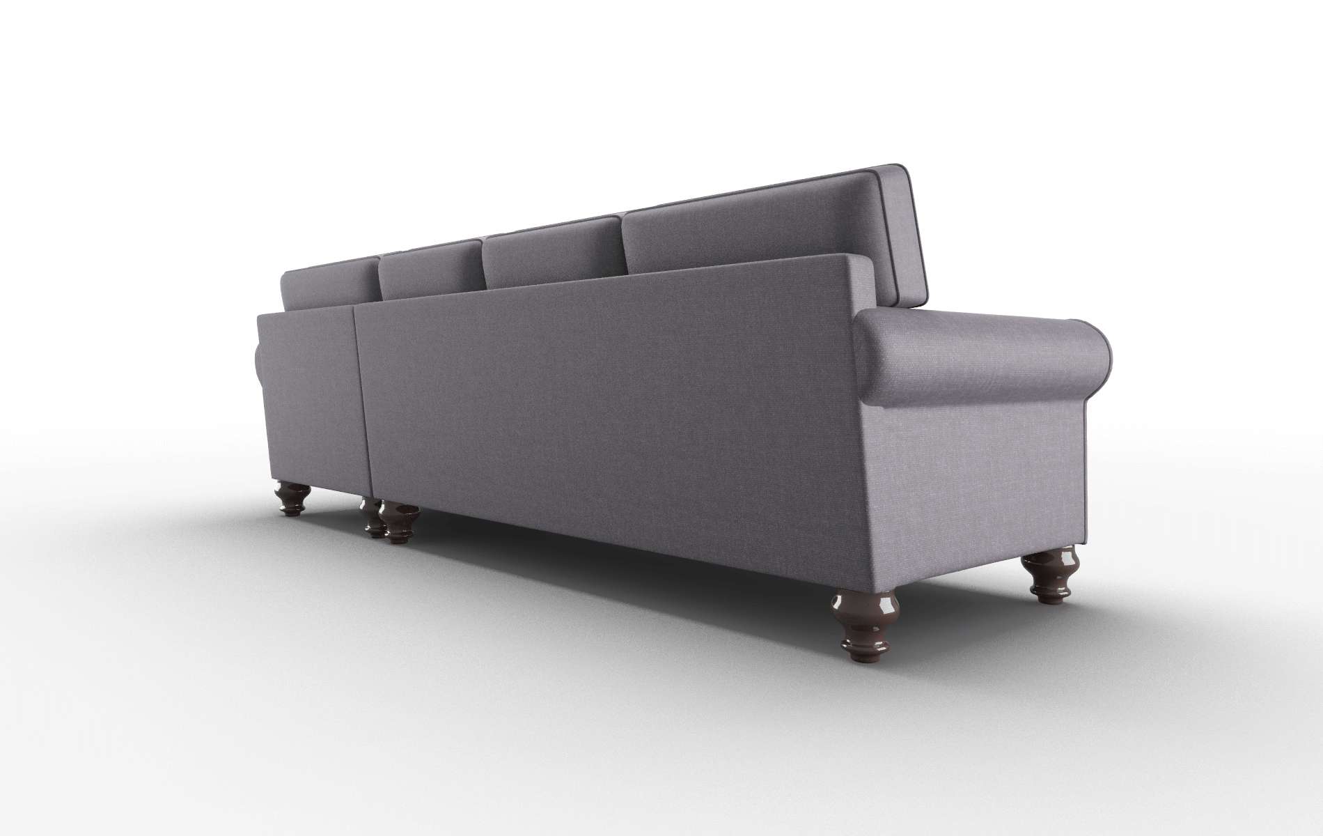 Farah Durham Ink Panel espresso legs 5