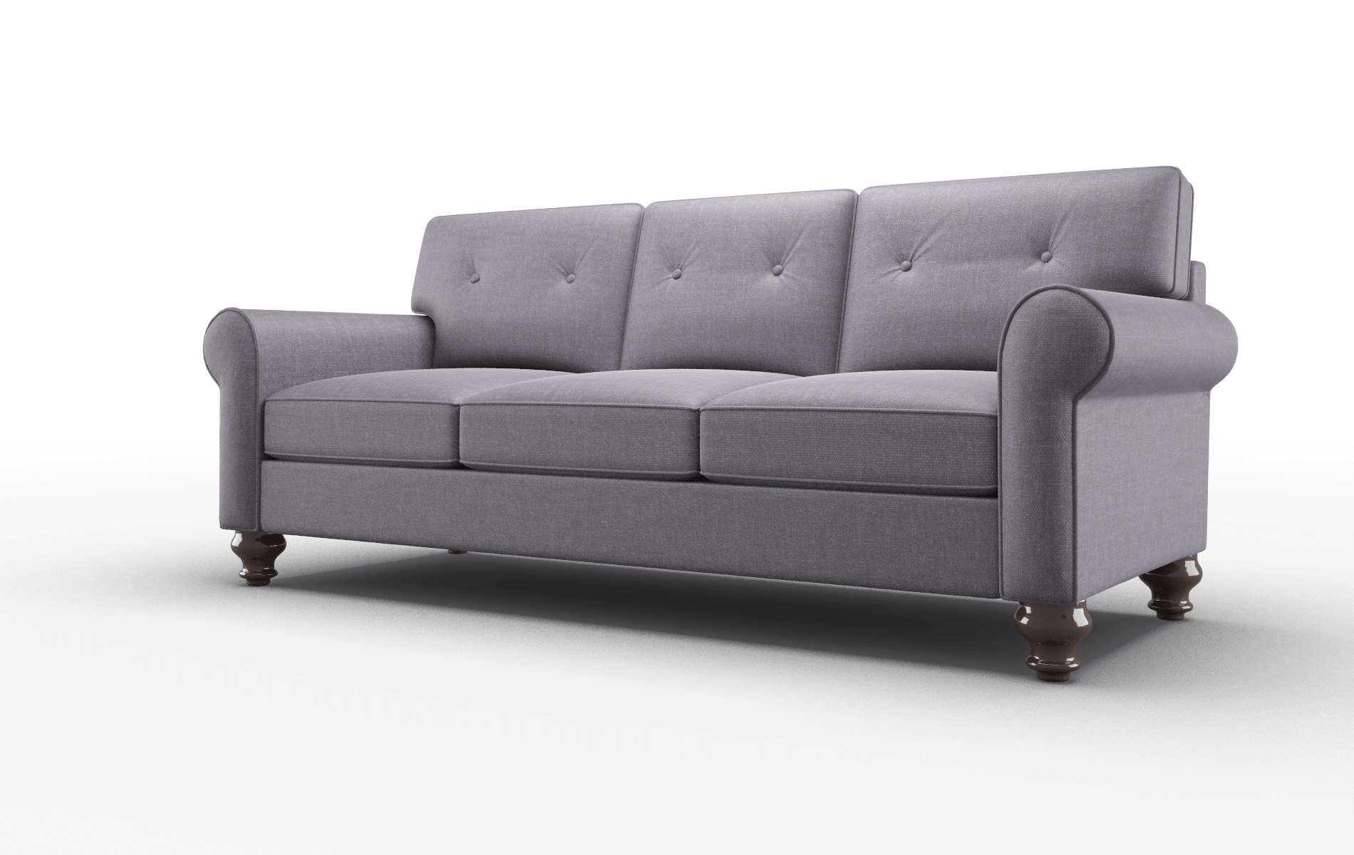 Farah Durham Ink Sofa espresso legs 4