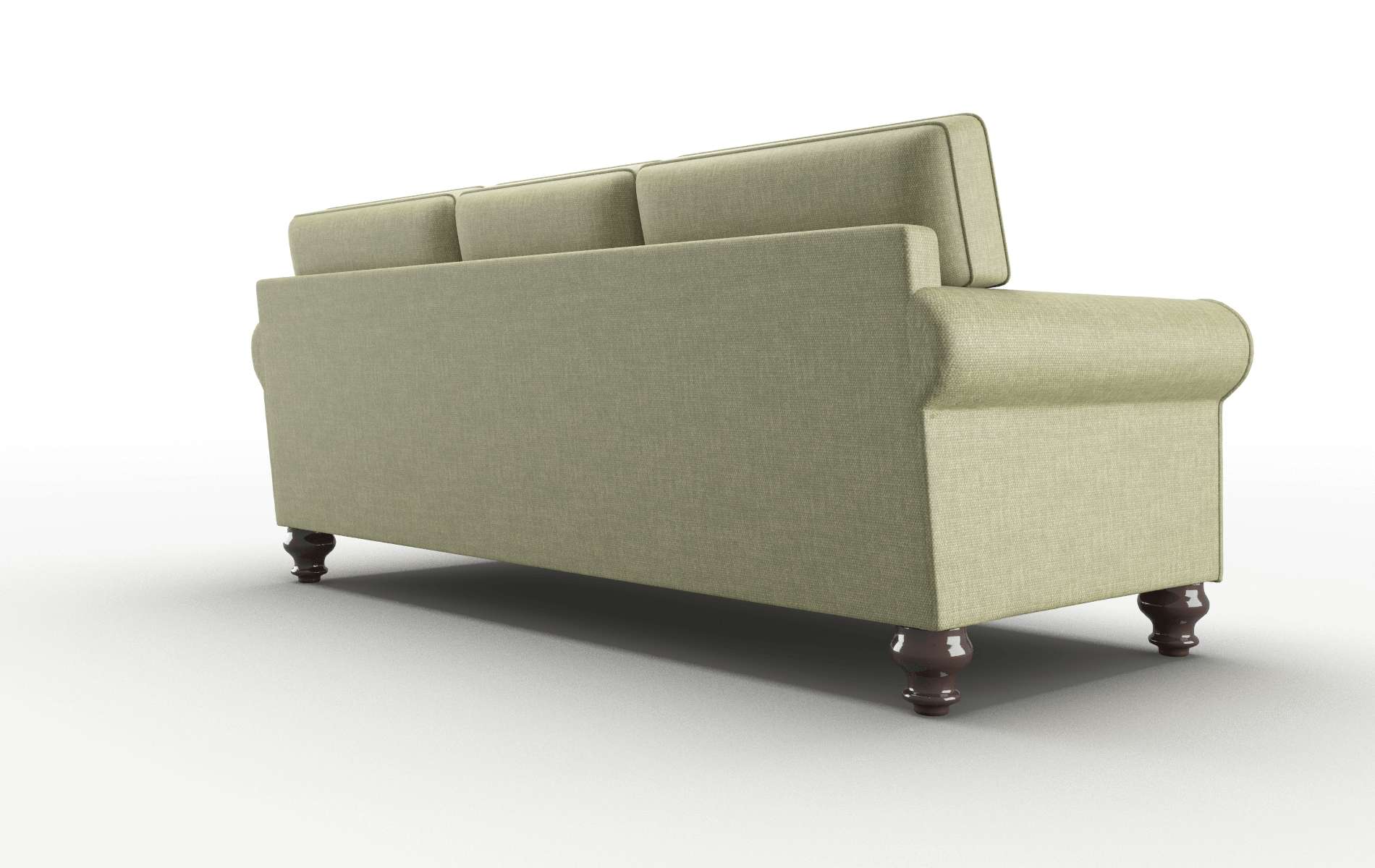 Farah Durham Lime Sofa espresso legs 5