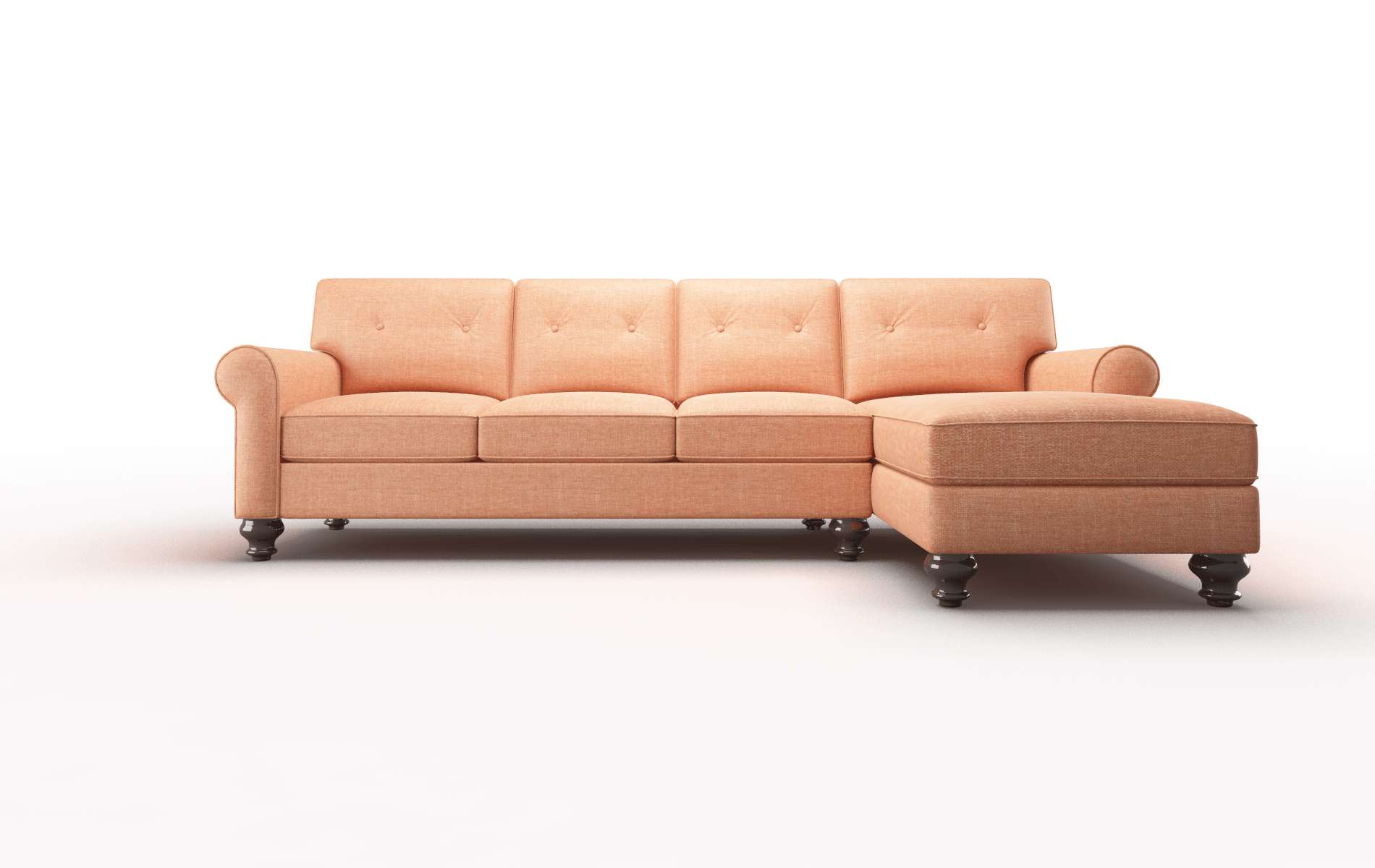 Farah Durham Tangerine Panel espresso legs