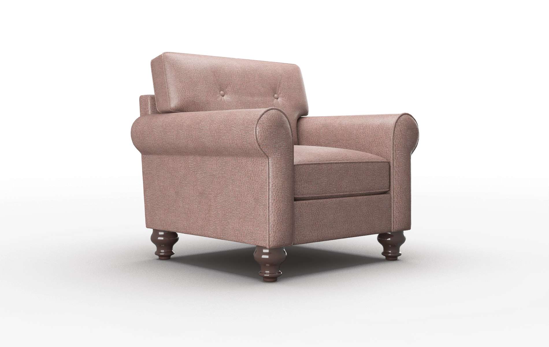 Farah Ford Brown Chair espresso legs 2