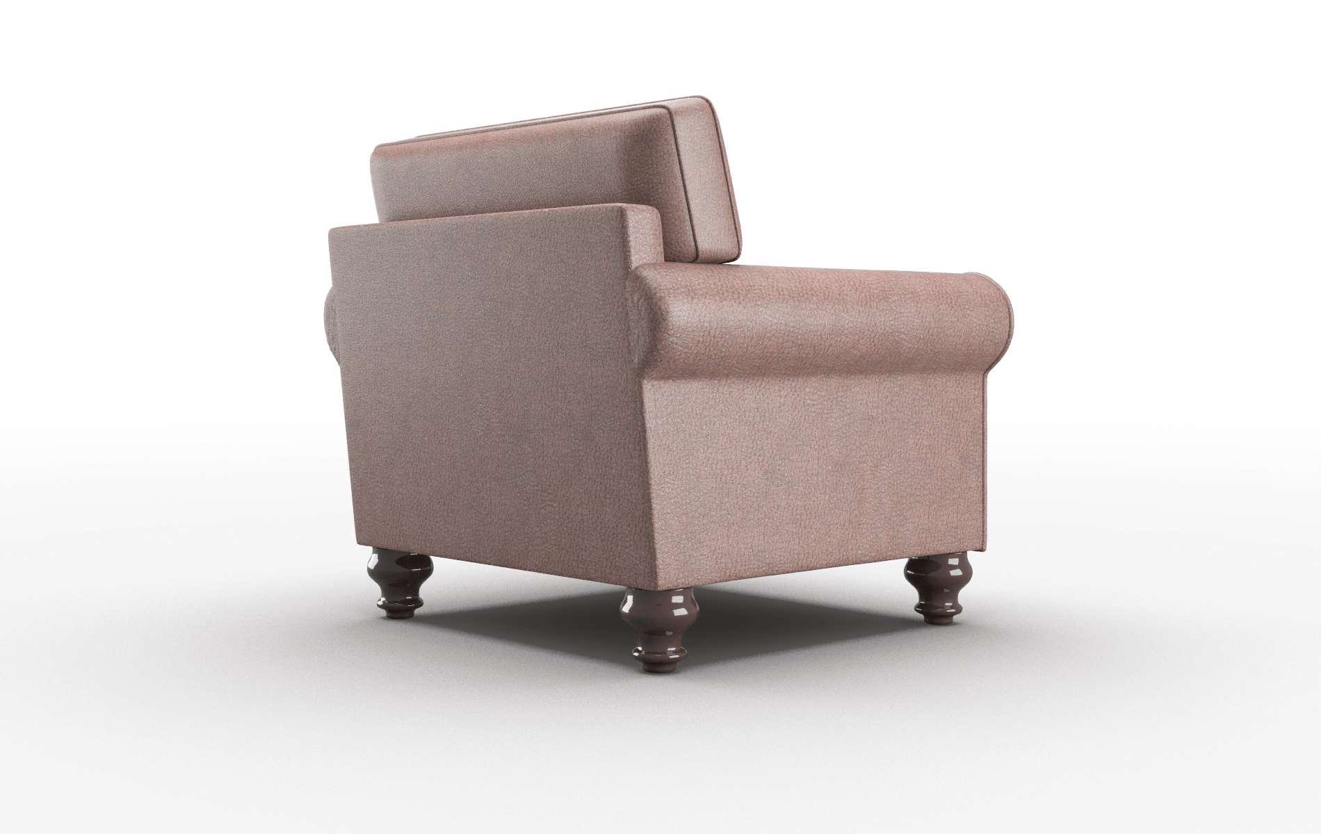 Farah Ford Brown Chair espresso legs 5
