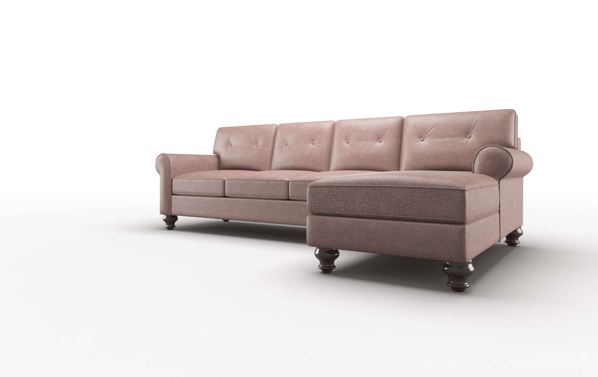 Farah Ford Brown Panel espresso legs 4