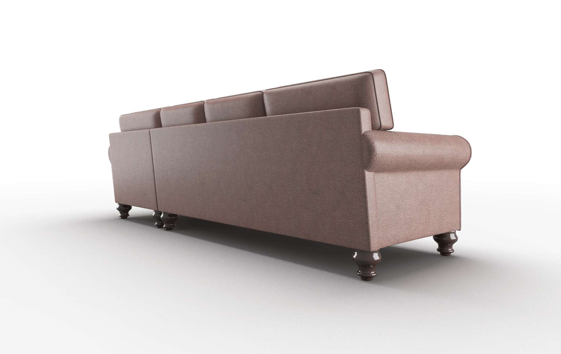 Farah Ford Brown Panel espresso legs 5