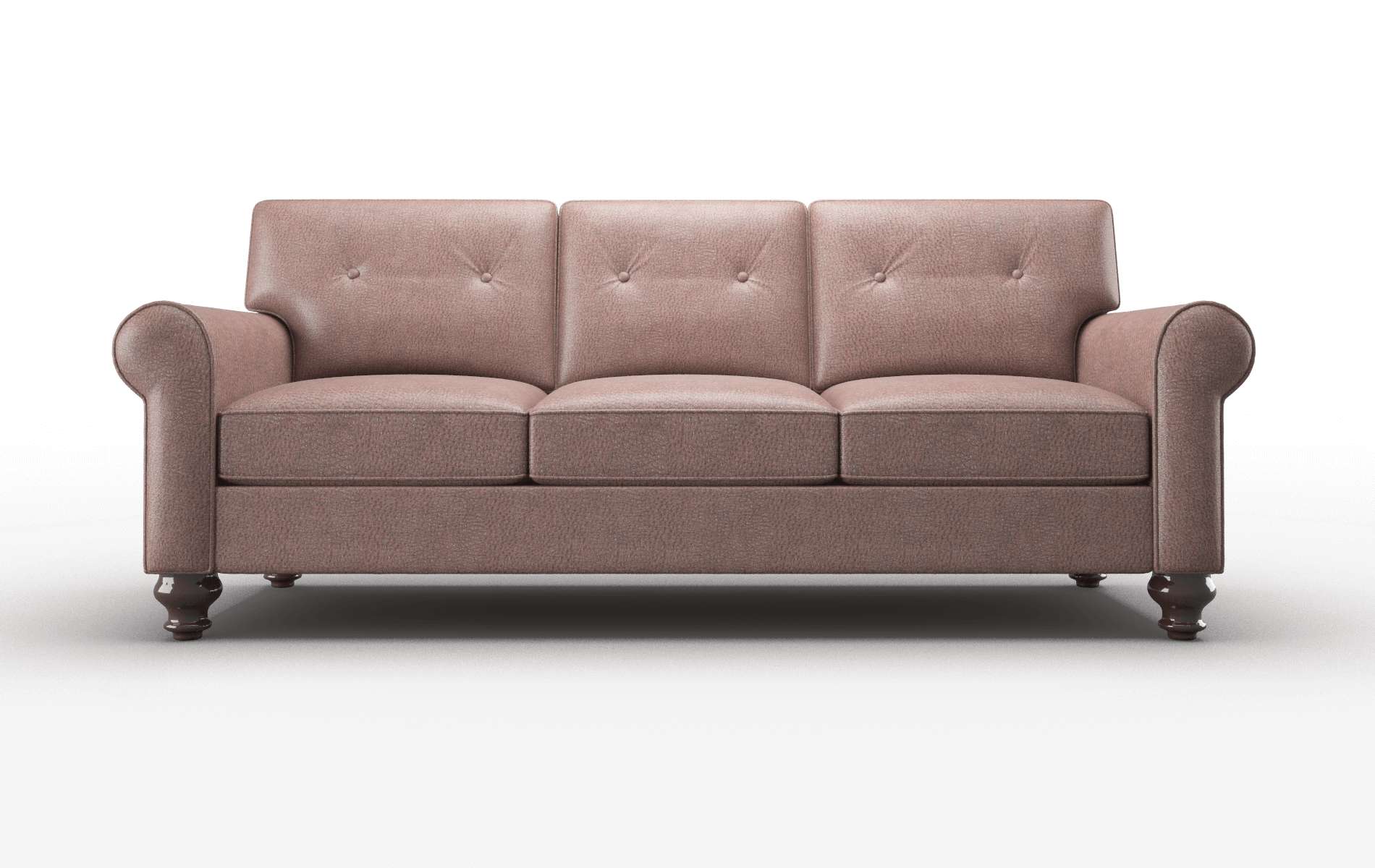 Farah Ford Brown Sofa espresso legs 1