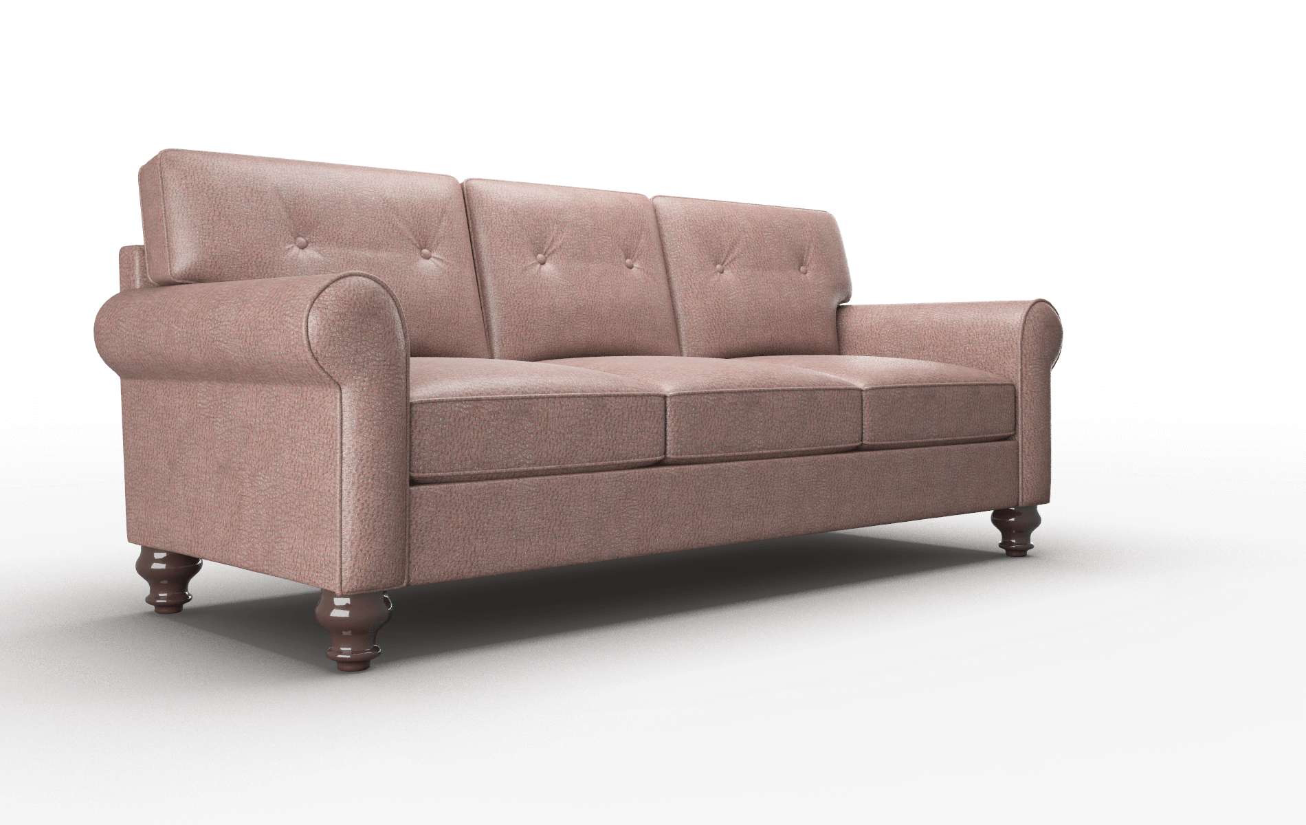 Farah Ford Brown Sofa espresso legs 2