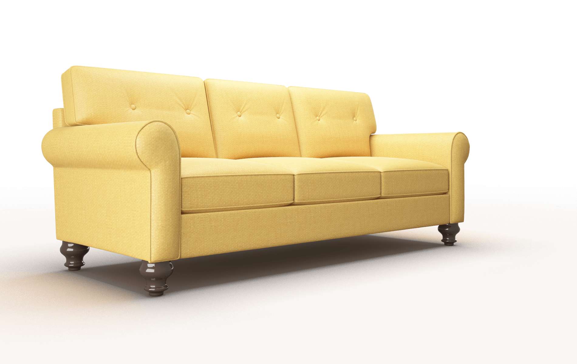 Farah Glee Aglow Sofa espresso legs 2