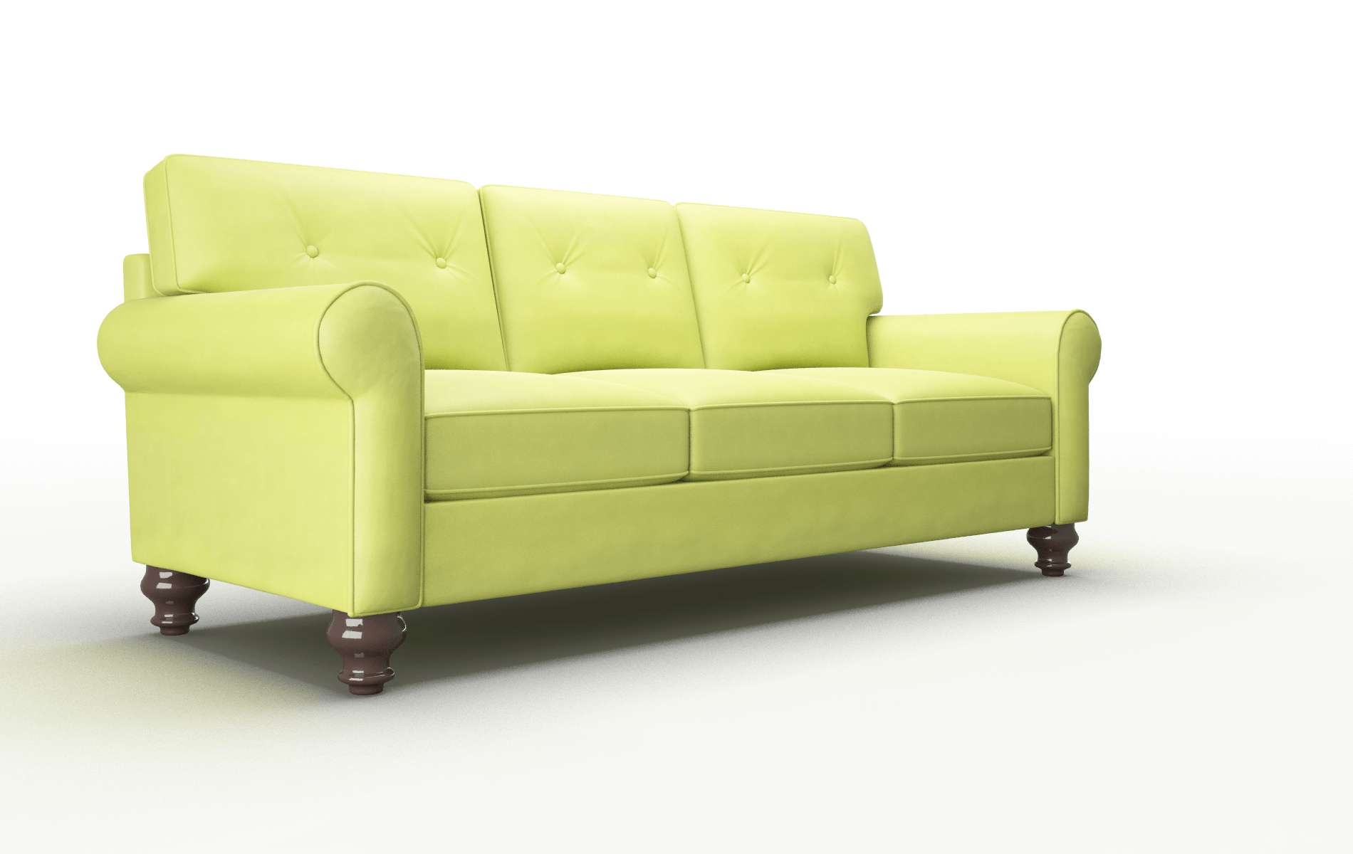 Farah Hathaway Apple Sofa espresso legs 2