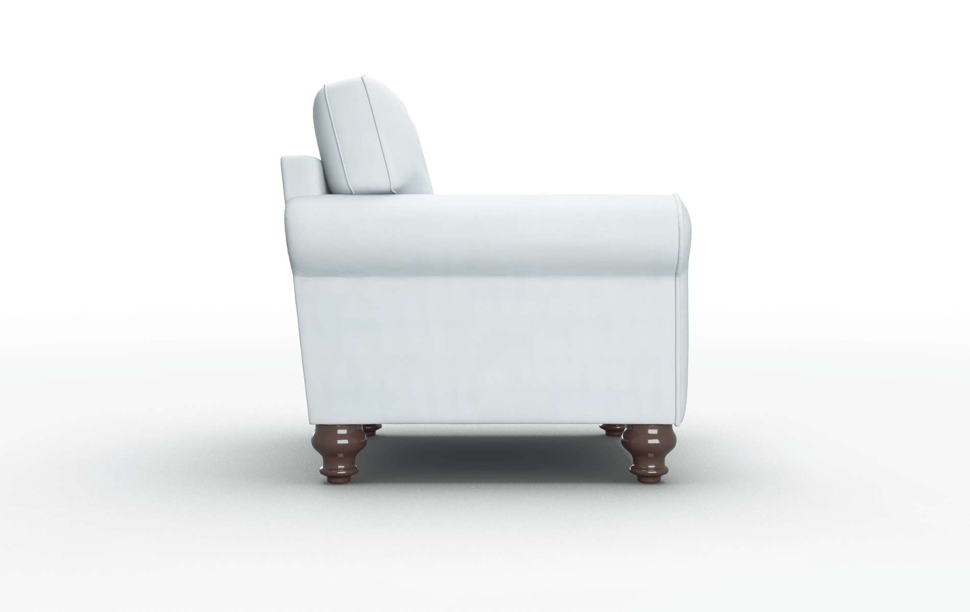Farah Hathaway Aqua Chair espresso legs 3